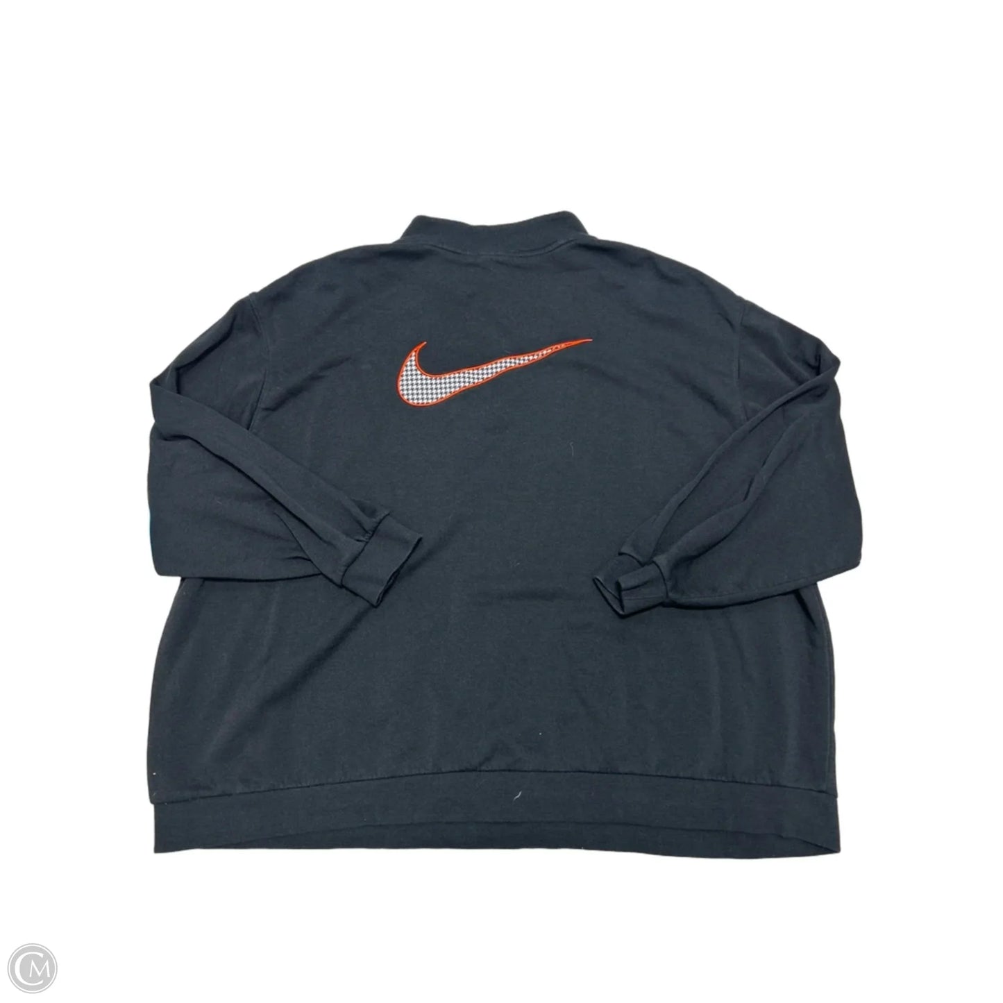 Athletic Sweatshirt Collar By Nike Apparel In Black, Size: 3x