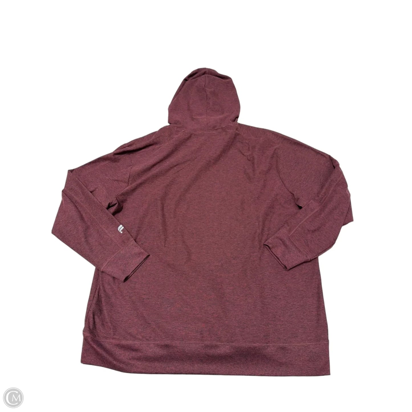 New! Athletic Sweatshirt Hoodie By Fabletics In Red, Size: 2x