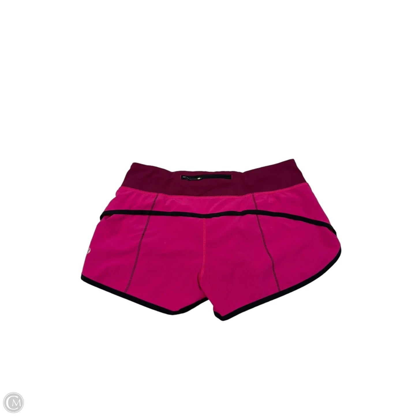 Athletic Shorts By Lululemon In Pink, Size: 6