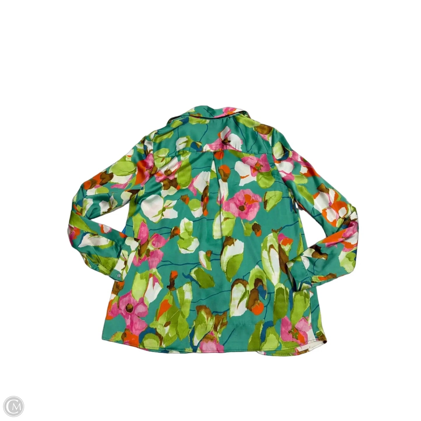 New! Top Long Sleeve By Zara In Green, Size: Xs