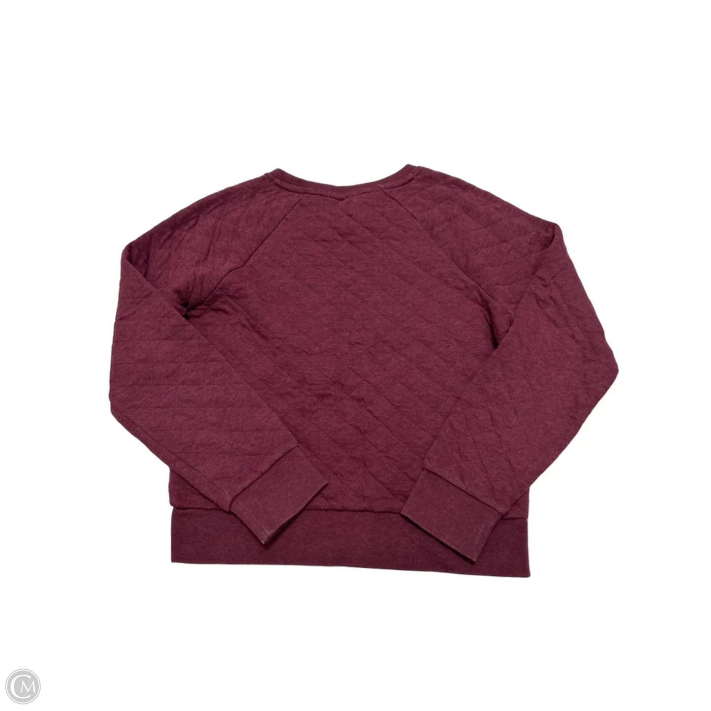 Sweatshirt Crewneck By Patagonia In Maroon, Size: S