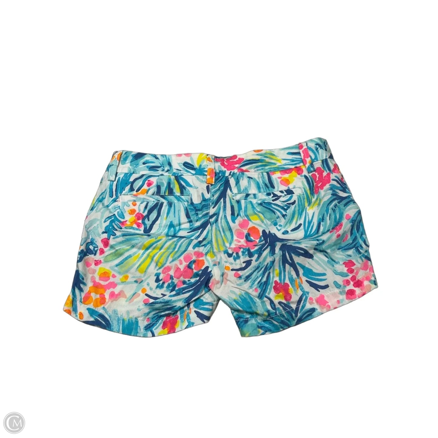 Shorts Designer By Lilly Pulitzer In Aqua, Size: 0