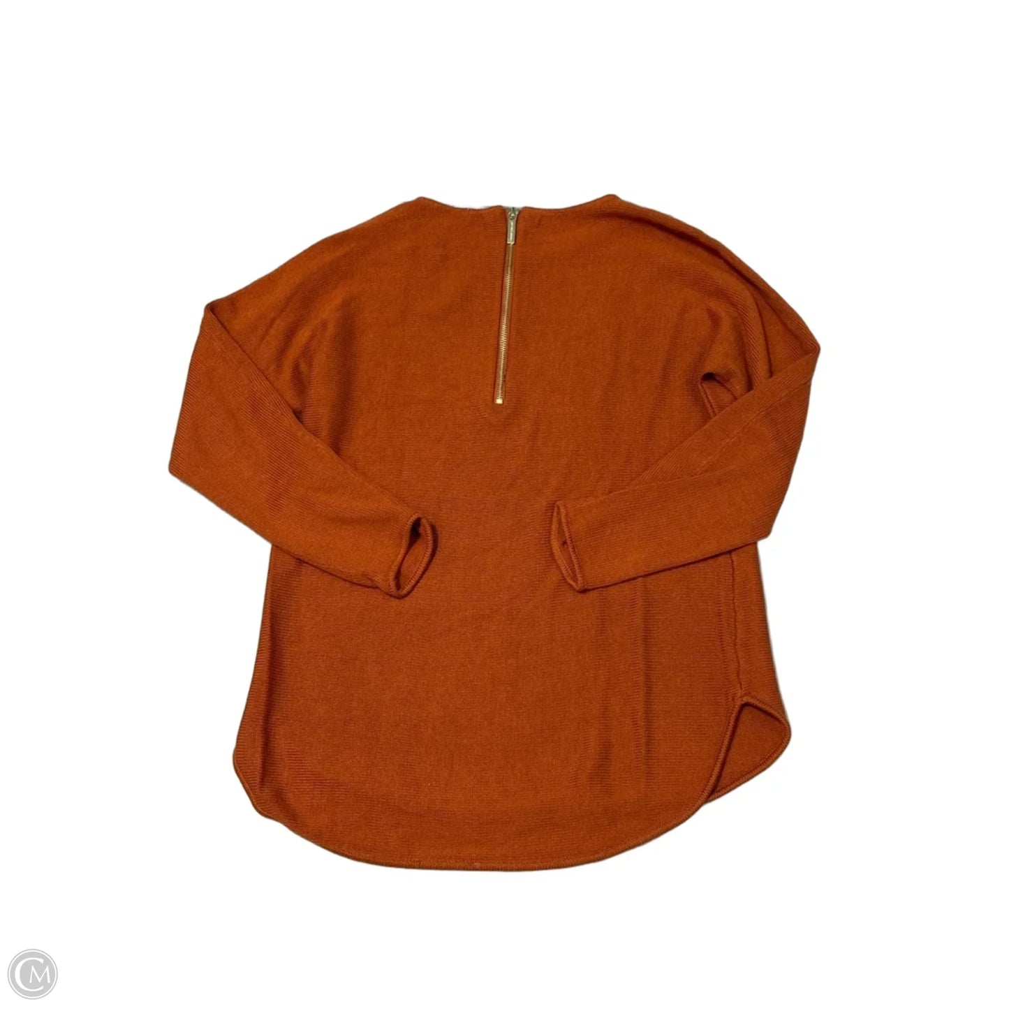 New! Top Long Sleeve By Michael By Michael Kors In Orange, Size: S