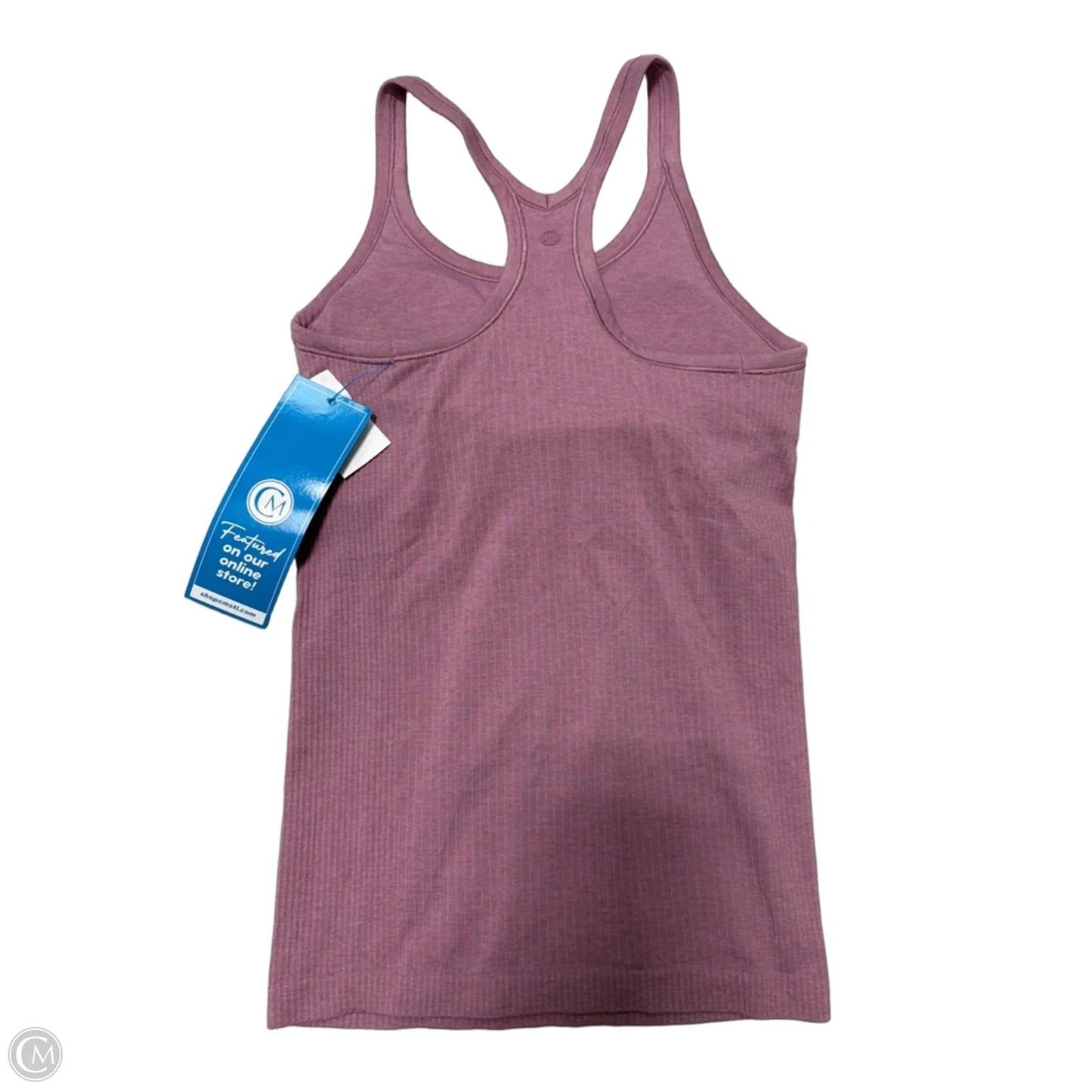 Athletic Tank Top By Lululemon In Pink, Size: 4
