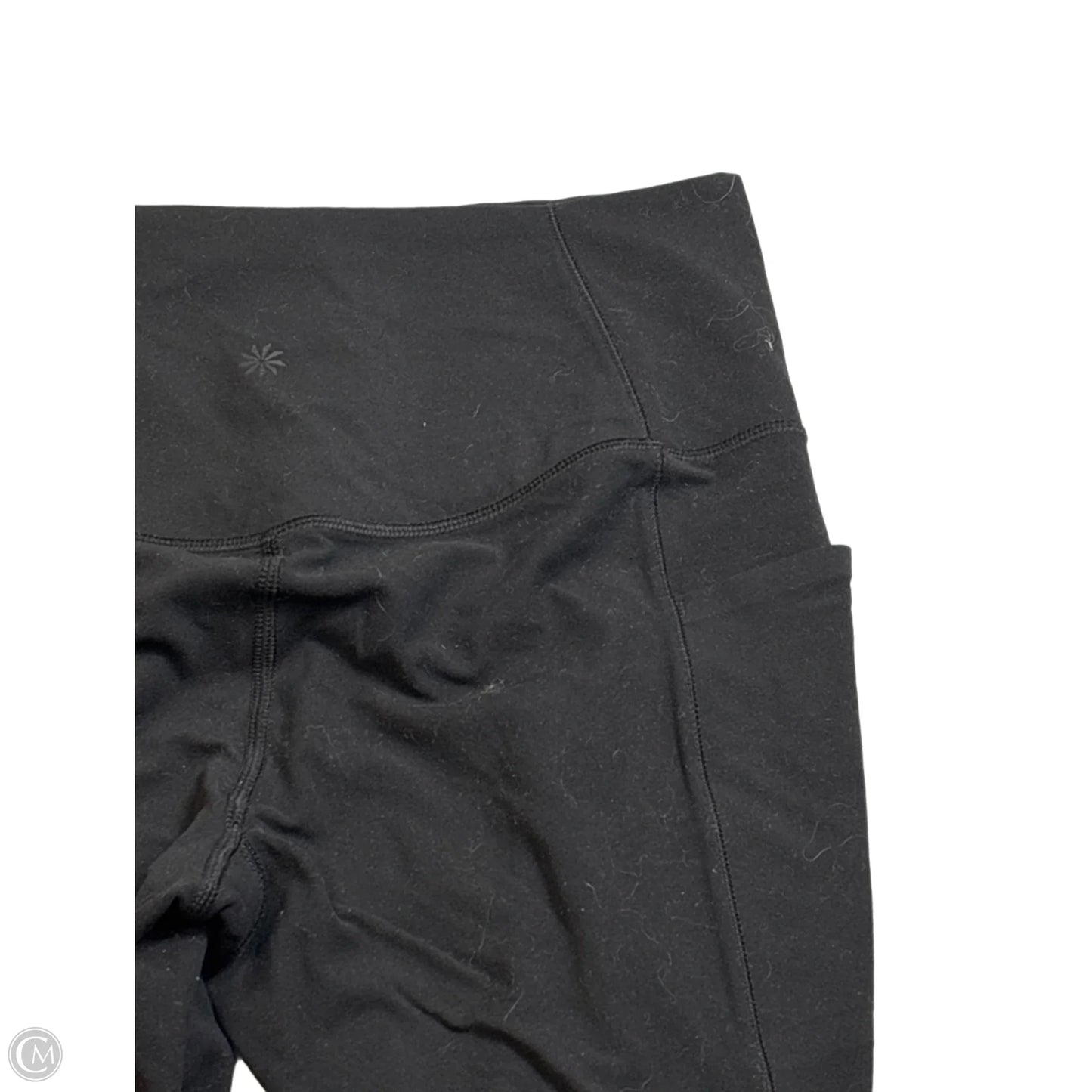 Athletic Capris By Athleta In Black, Size: M