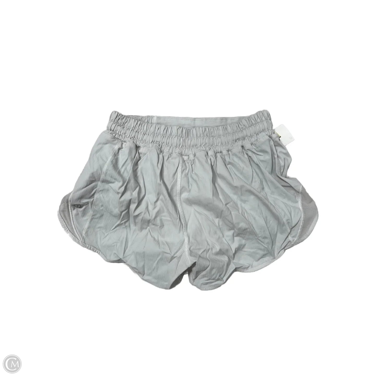 Athletic Shorts By Lululemon In White, Size: 4