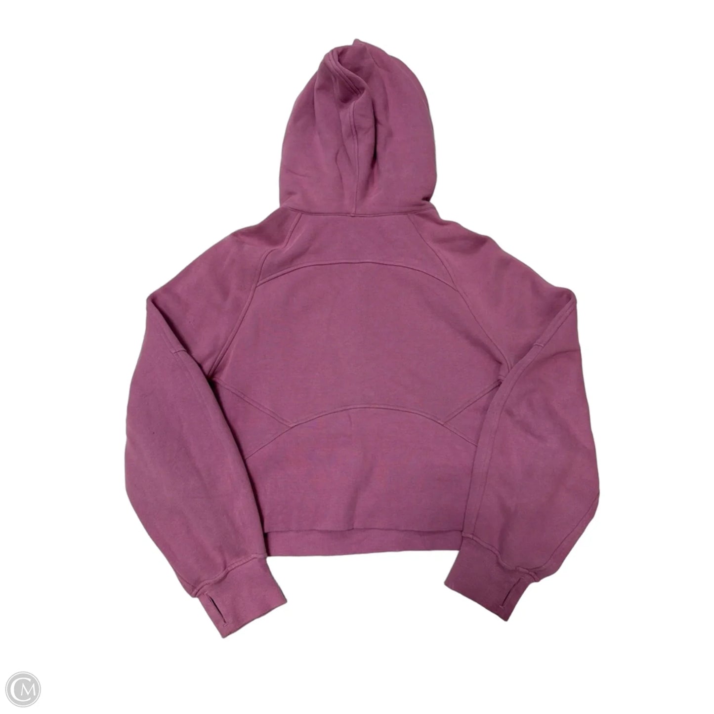 Athletic Jacket By Lululemon In Purple, Size: Xl