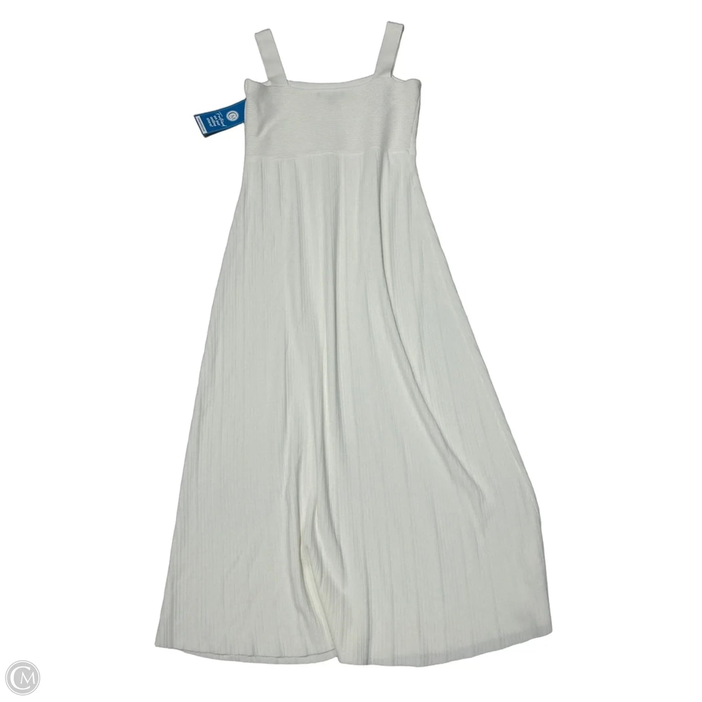 Dress Casual Maxi By Ann Taylor In White, Size: M