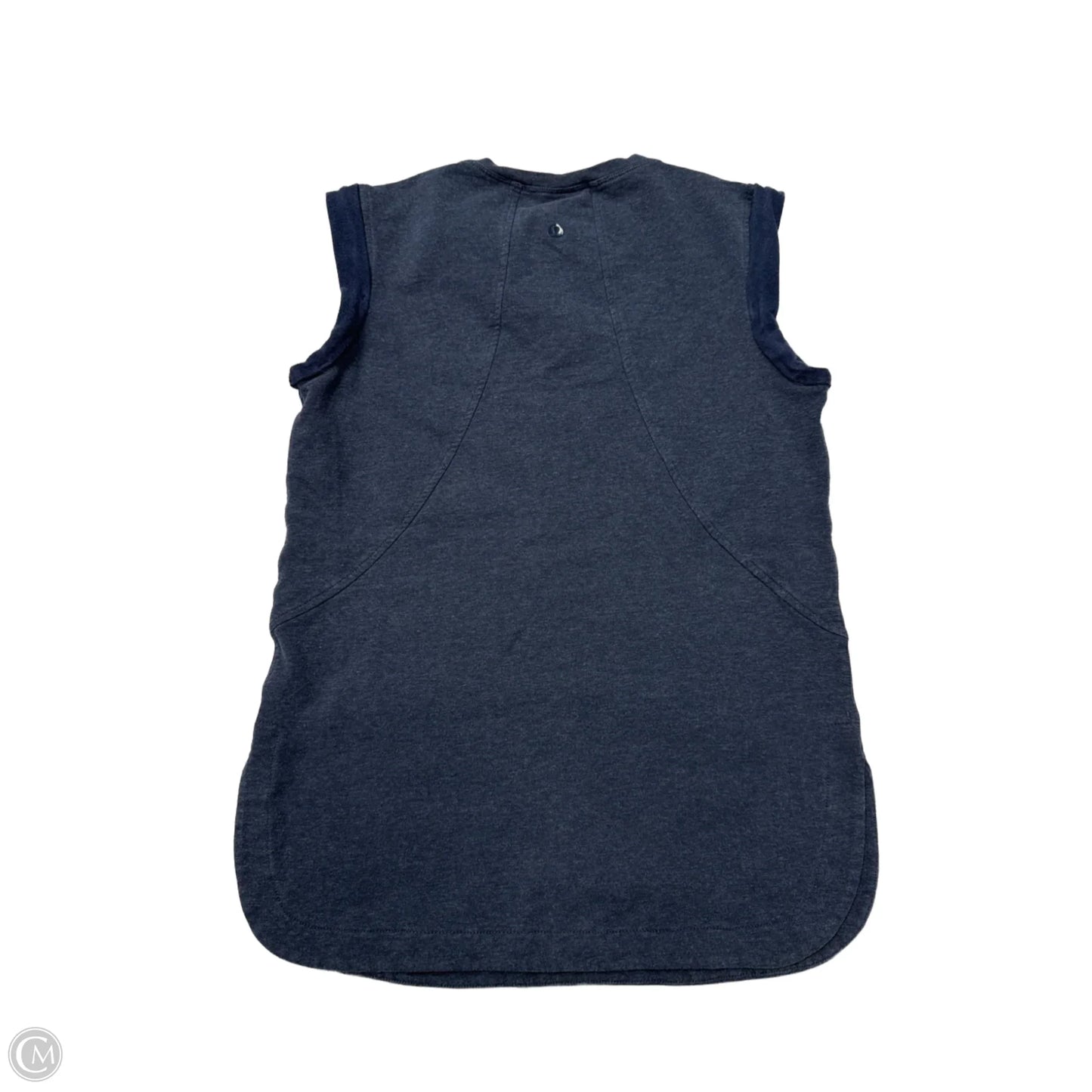 Athletic Tank Top By Lululemon In Navy, Size: S