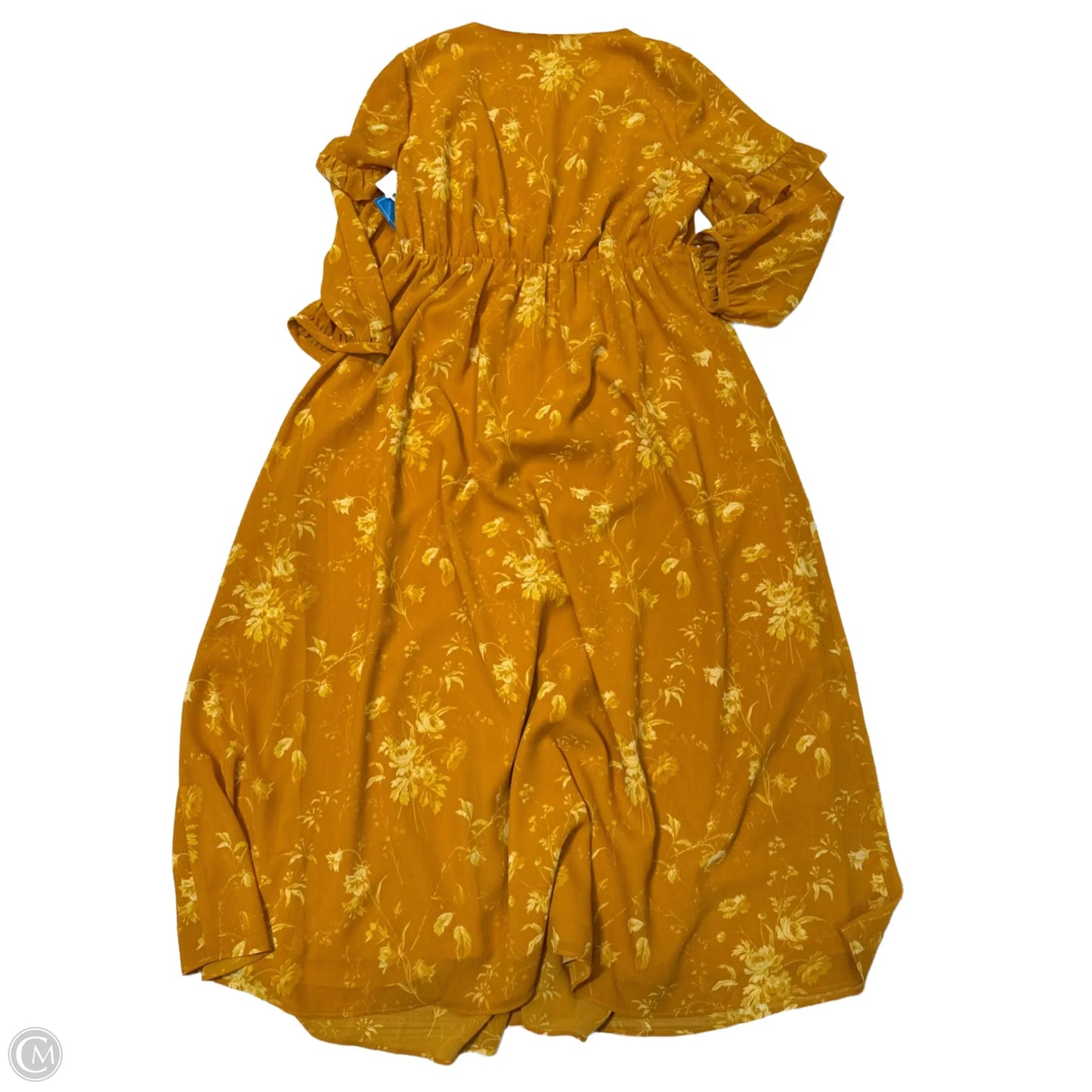 Dress Casual Maxi By Madewell In Yellow, Size: S