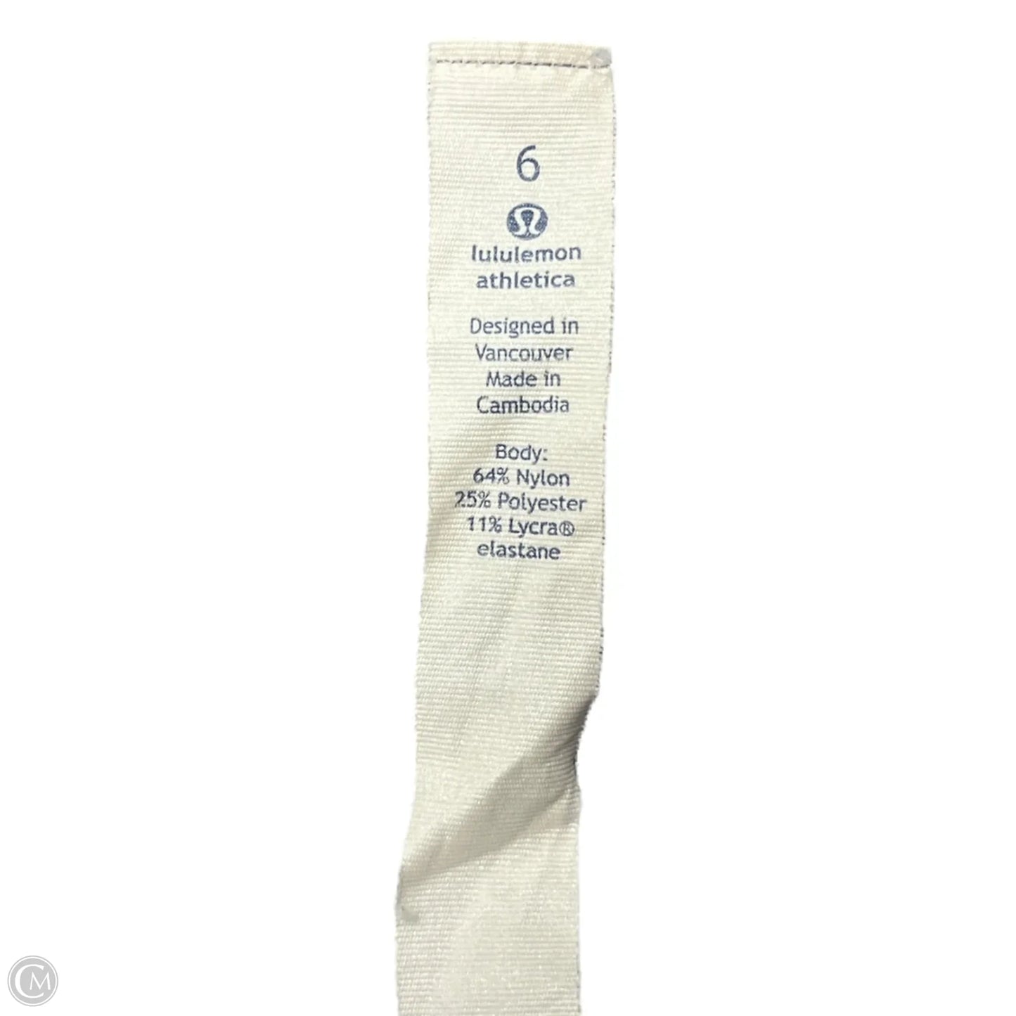 Athletic Top Long Sleeve Crewneck By Lululemon In Grey, Size: 6