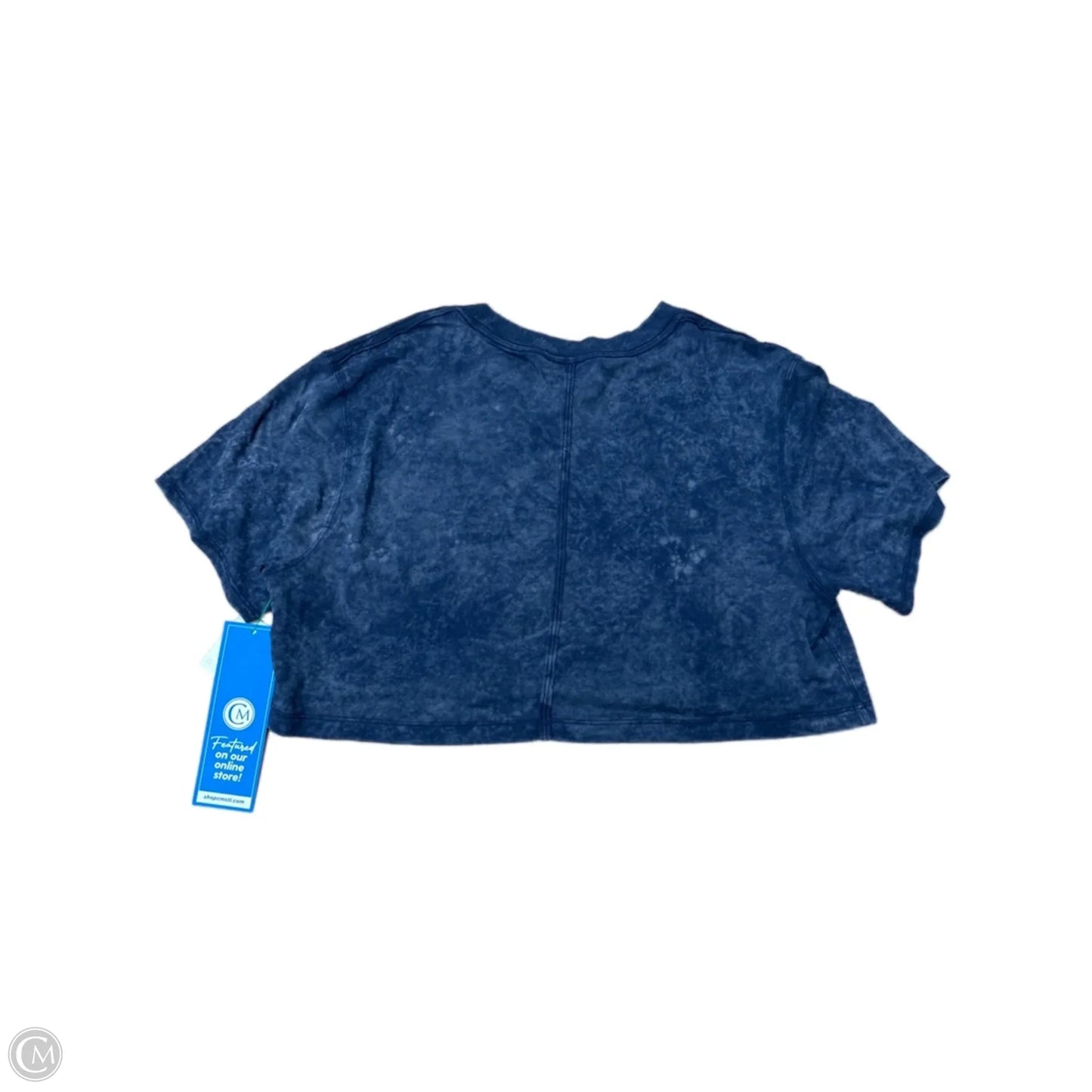 Athletic Top Short Sleeve By Lululemon In Tie Dye Print, Size: 6