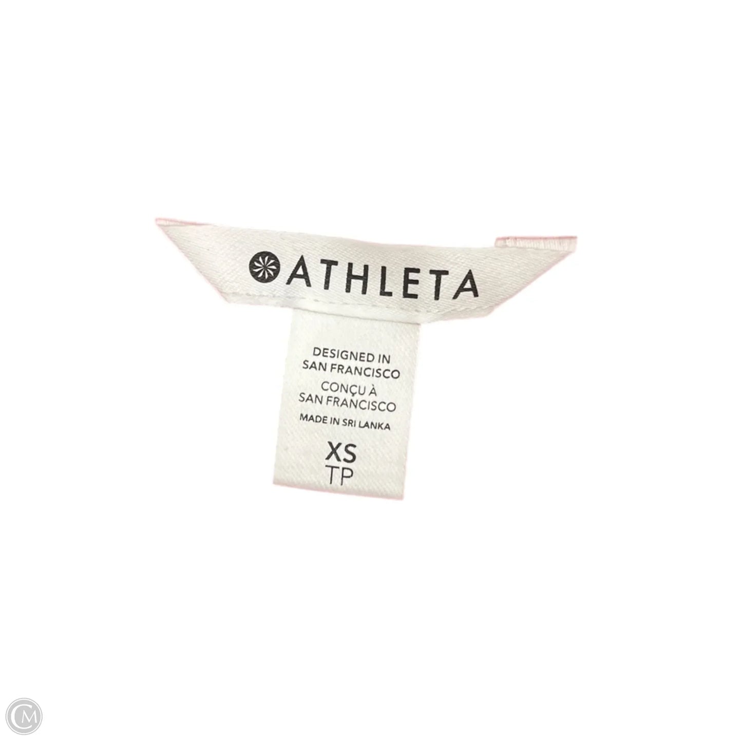 Athletic Top Short Sleeve By Athleta In Red, Size: Xs
