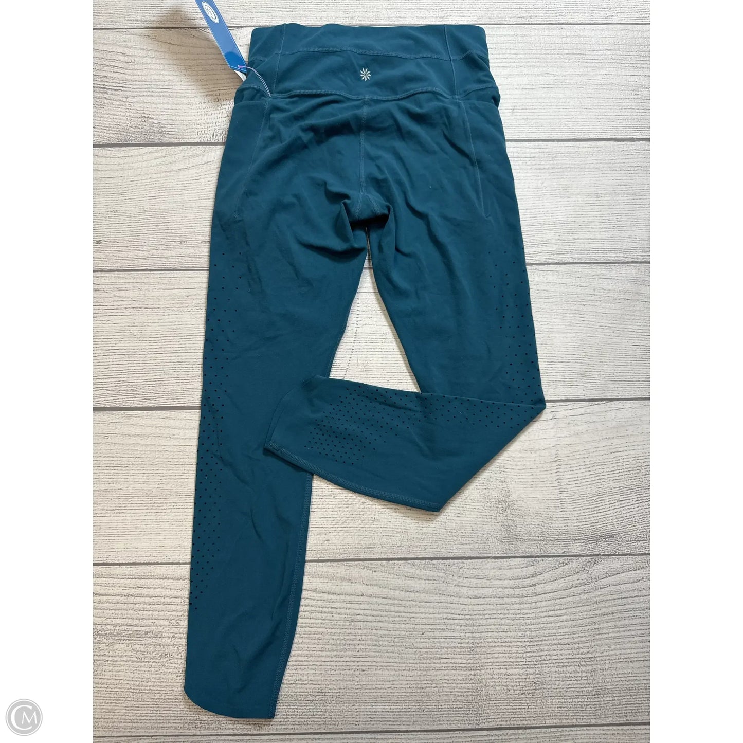 Athletic Leggings By Athleta In Blue, Size: S