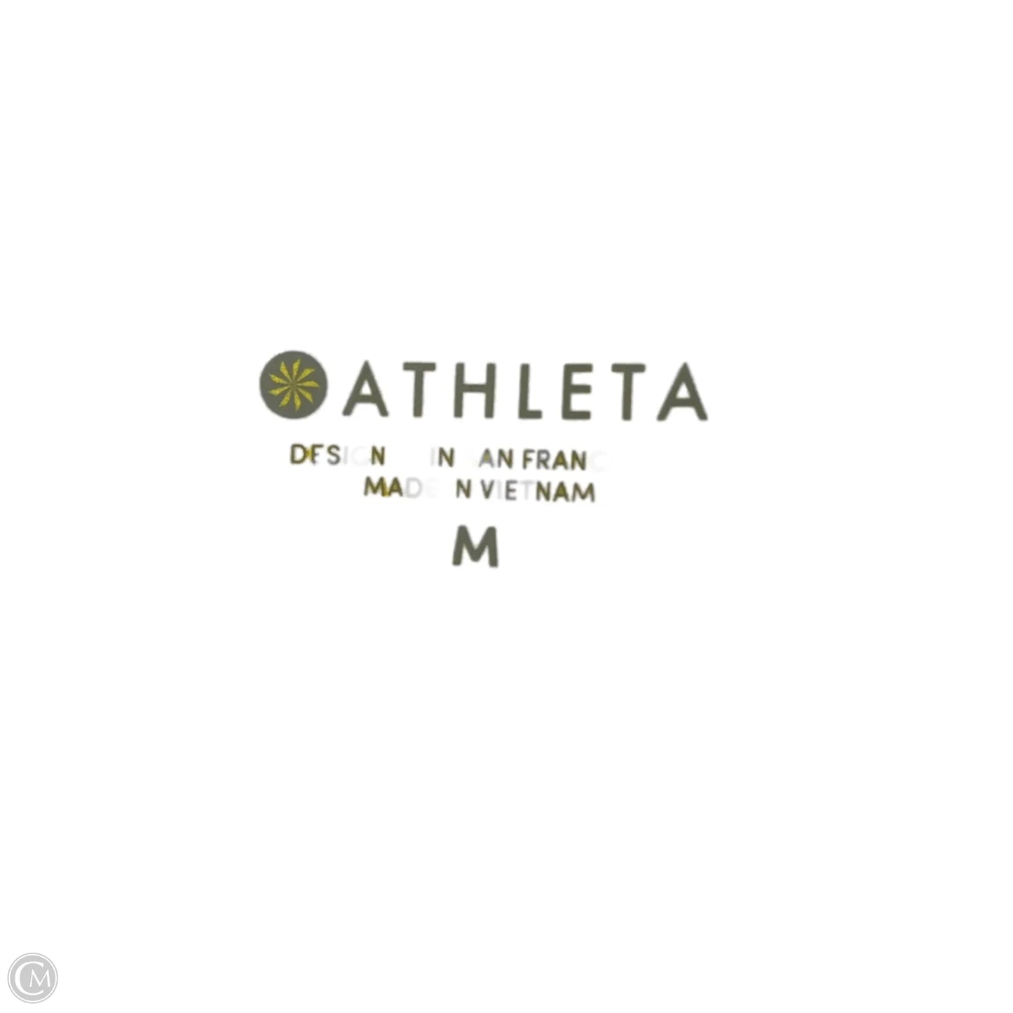 Athletic Leggings By Athleta In Grey, Size: M