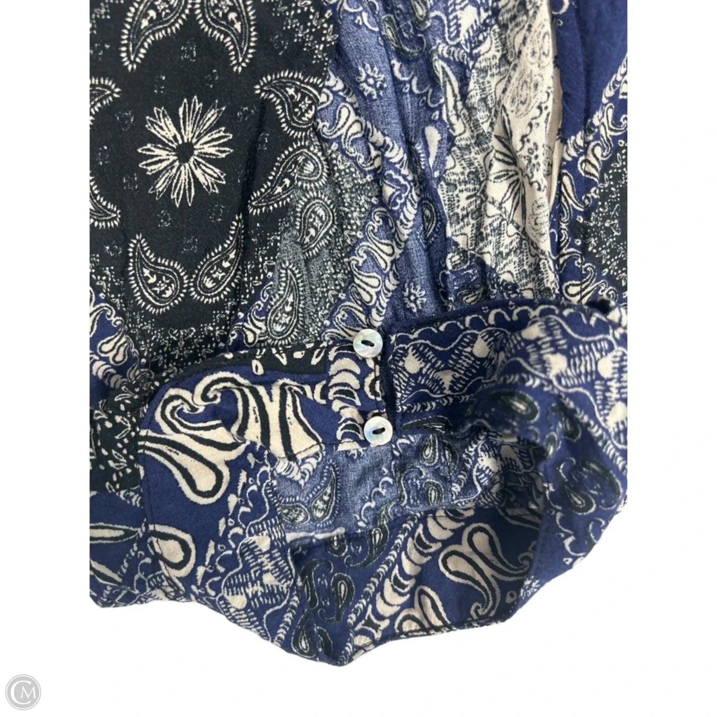 Top Sleeveless By Free People In Blue, Size: Sp