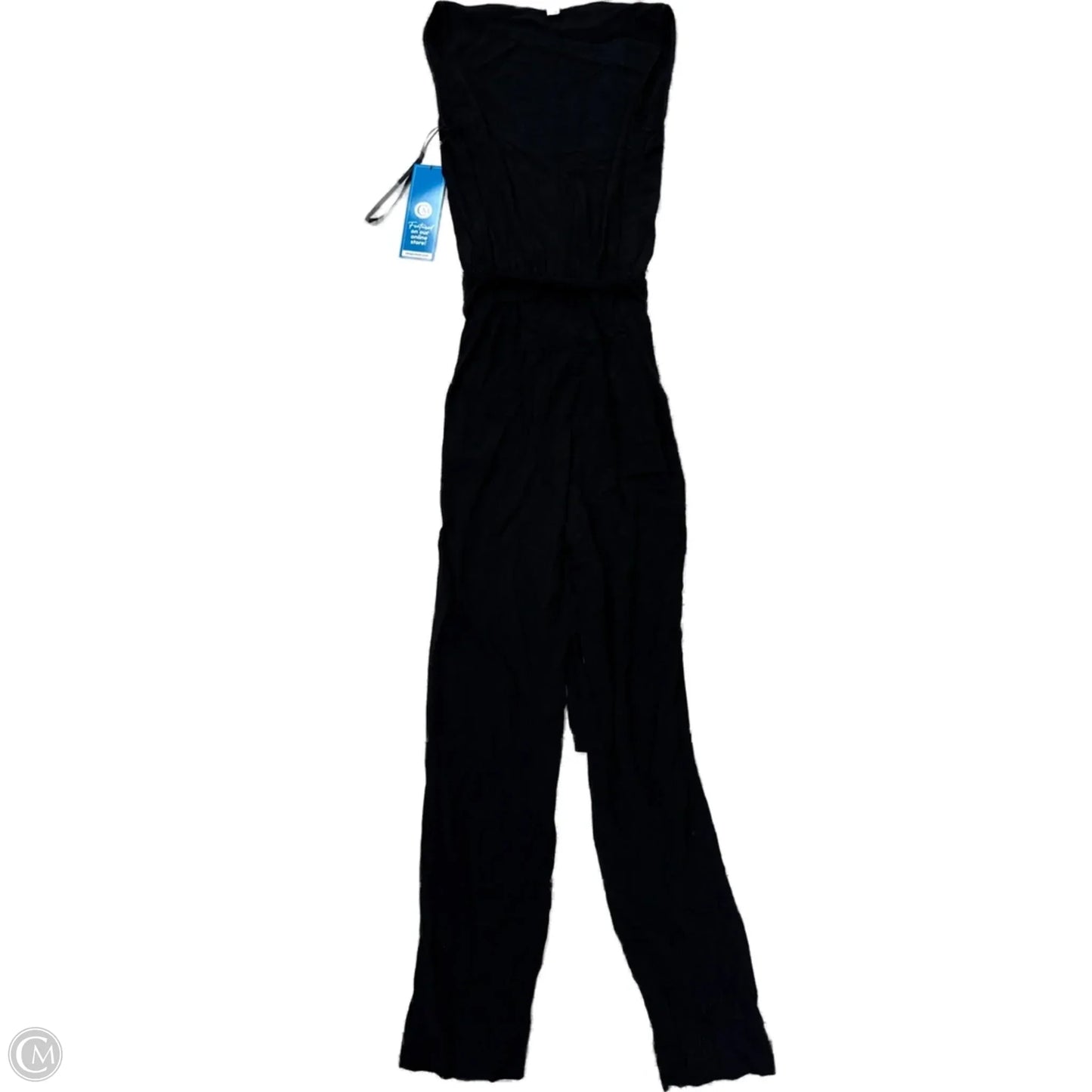 Jumpsuit Designer By Diane Von Furstenberg In Black, Size: S
