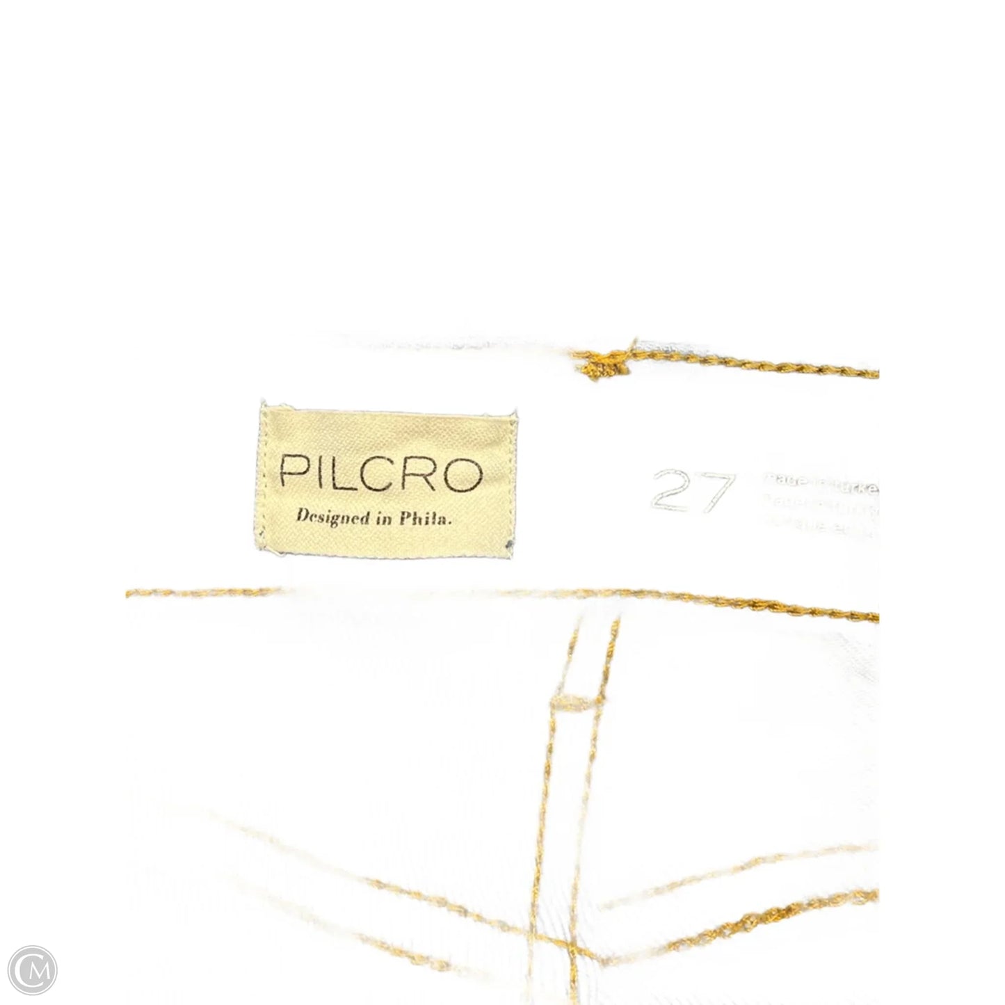 Jeans Straight By Pilcro In Blue Denim, Size: 4