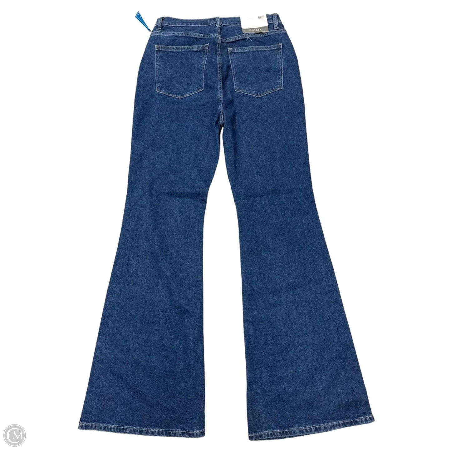 Jeans Flared By Dl1961 In Blue Denim, Size: 6