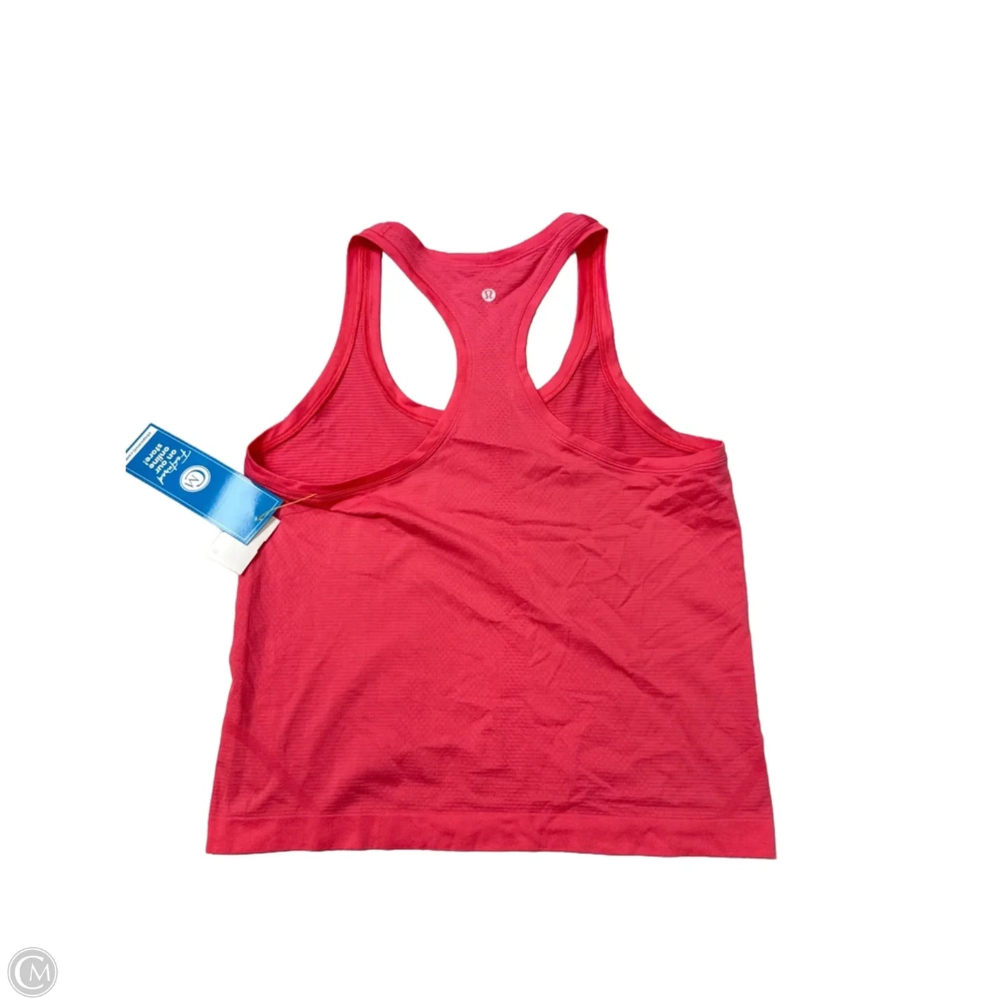 Athletic Tank Top By Lululemon In Pink, Size: M