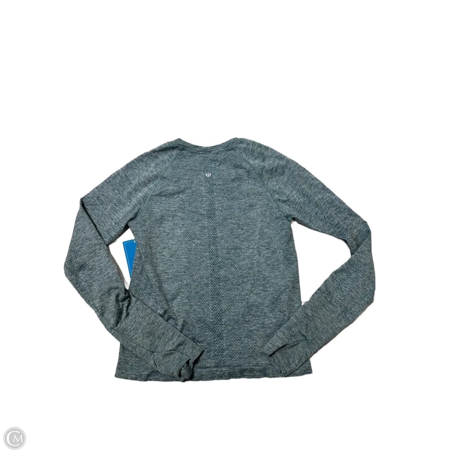 Athletic Top Long Sleeve Crewneck By Lululemon In Blue, Size: S