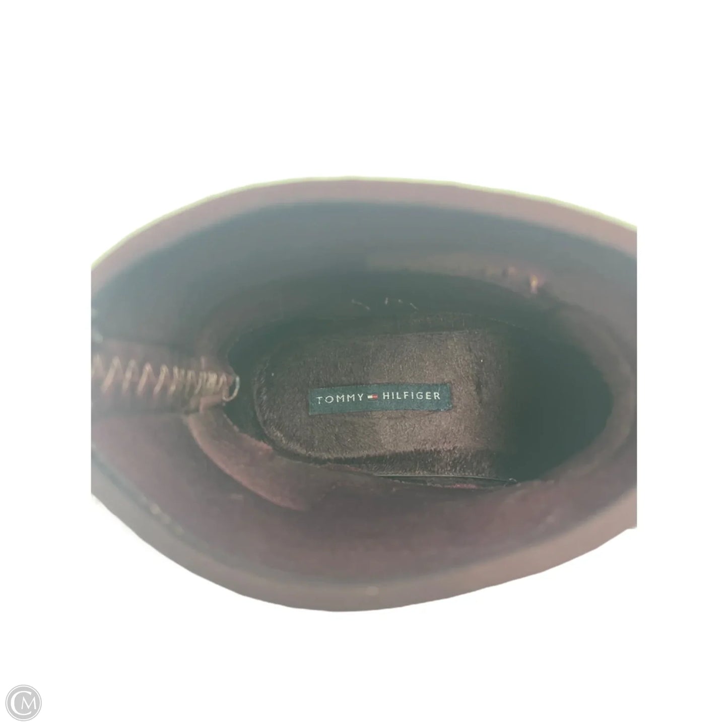 Boots Ankle Flats By Tommy Hilfiger In Purple, Size: 8