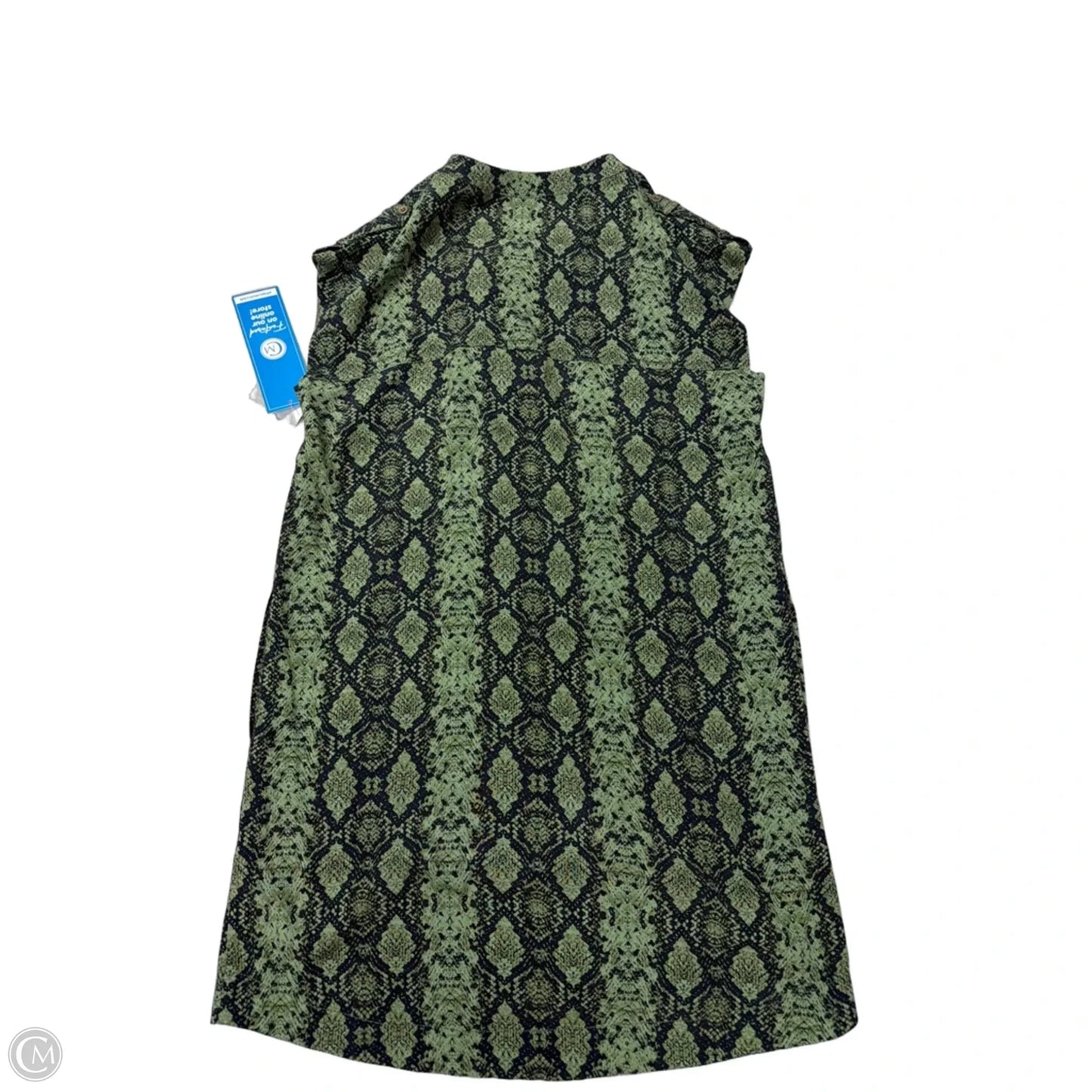 Dress Casual Short By Anthropologie In Green, Size: Xsp