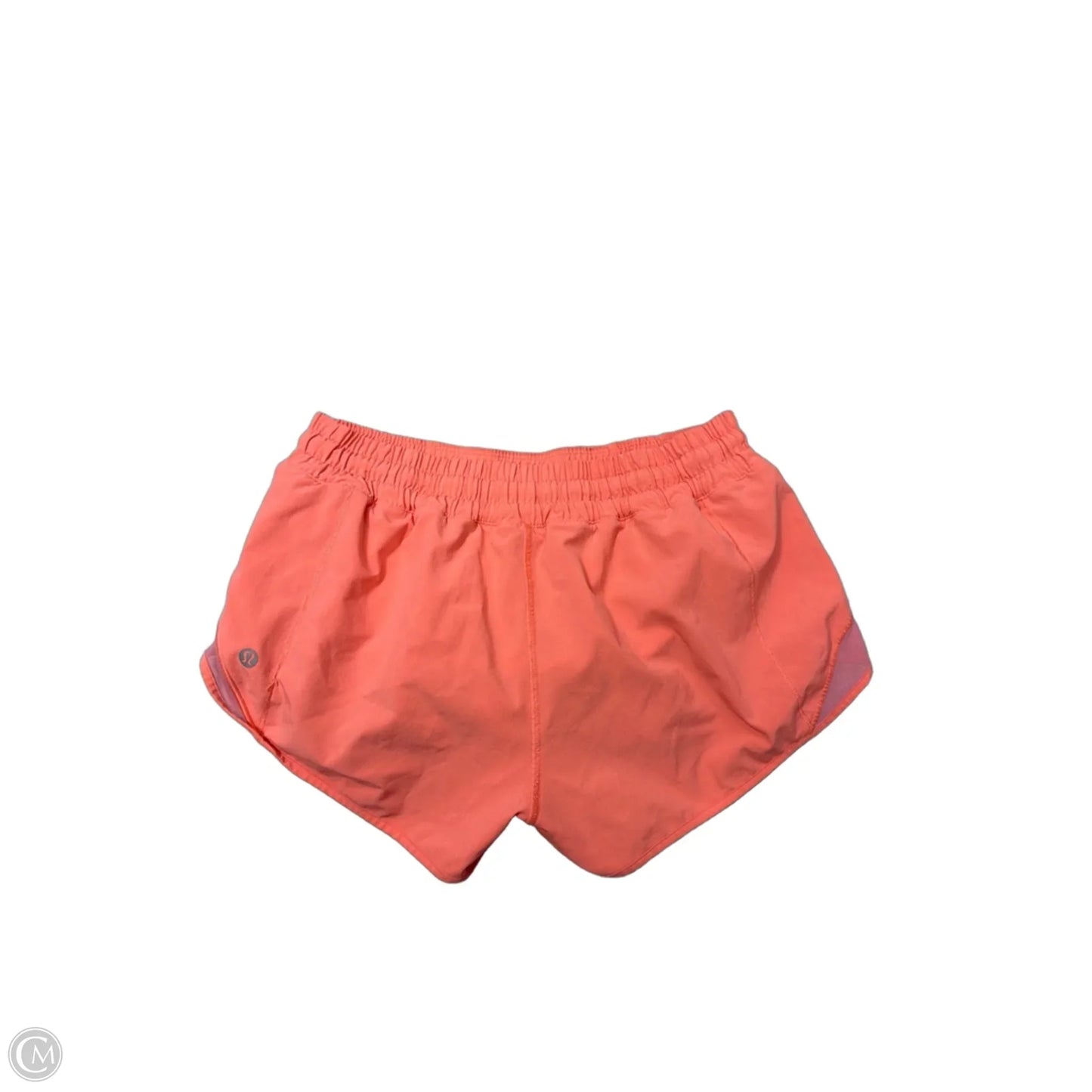 Athletic Shorts By Lululemon In Orange, Size: S