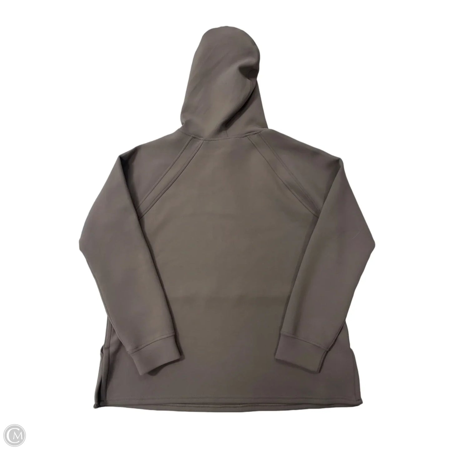Athletic Sweatshirt Hoodie By 32 Degrees In Beige, Size: L