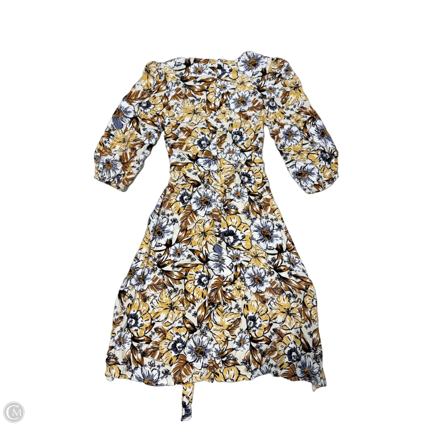 Dress Casual Midi By Faithfull the Brand In Floral Print, Size: M