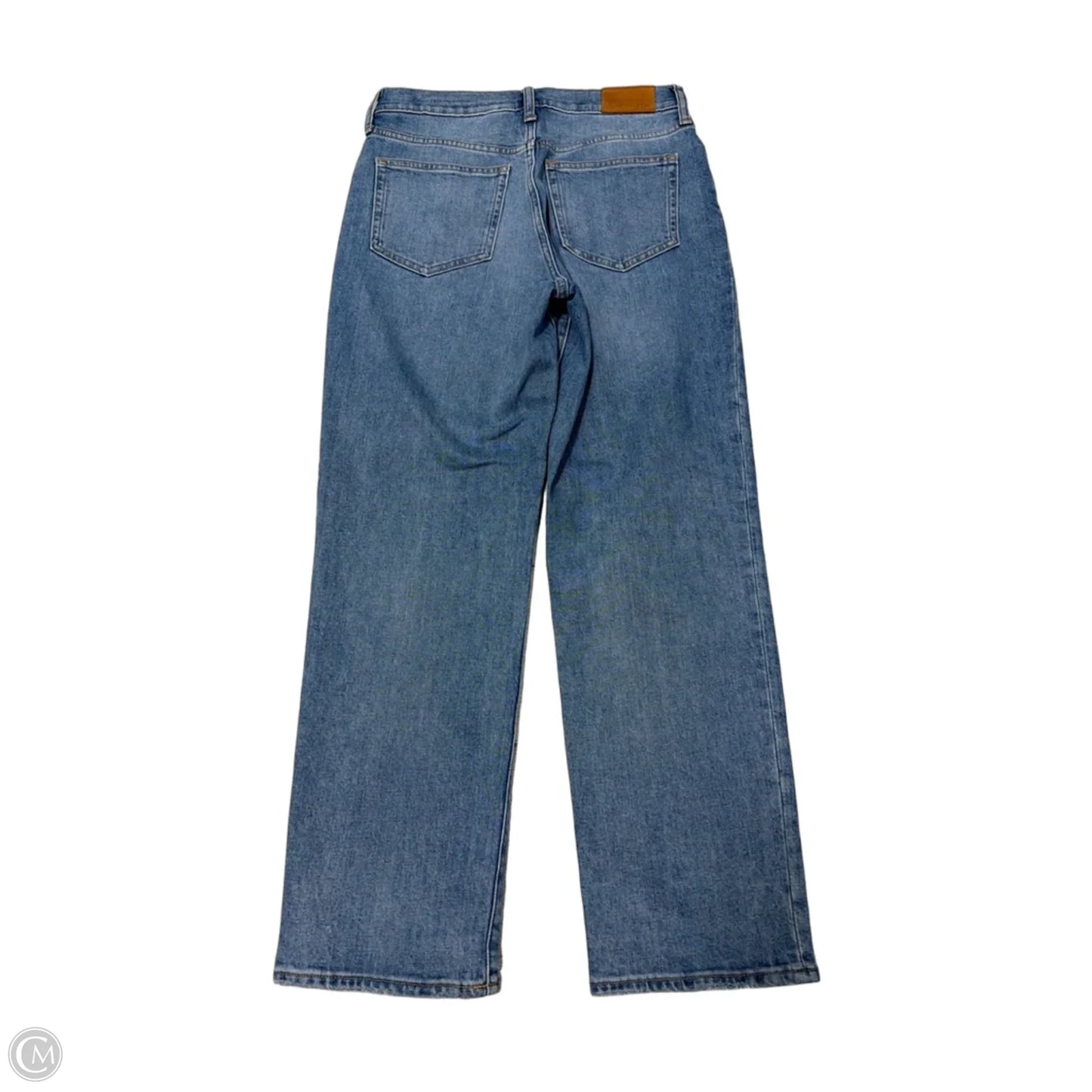 Jeans Straight By J. Crew In Blue Denim, Size: 2