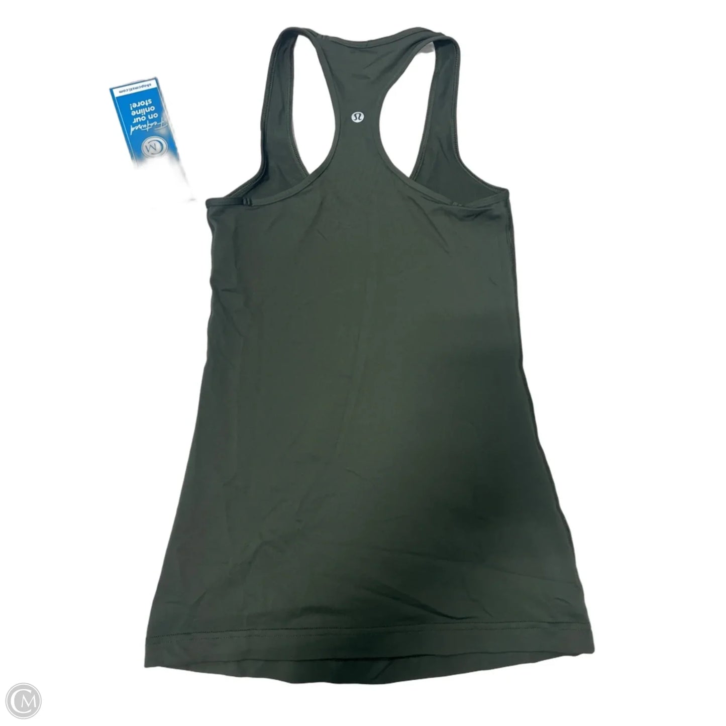 Athletic Tank Top By Lululemon In Green, Size: S