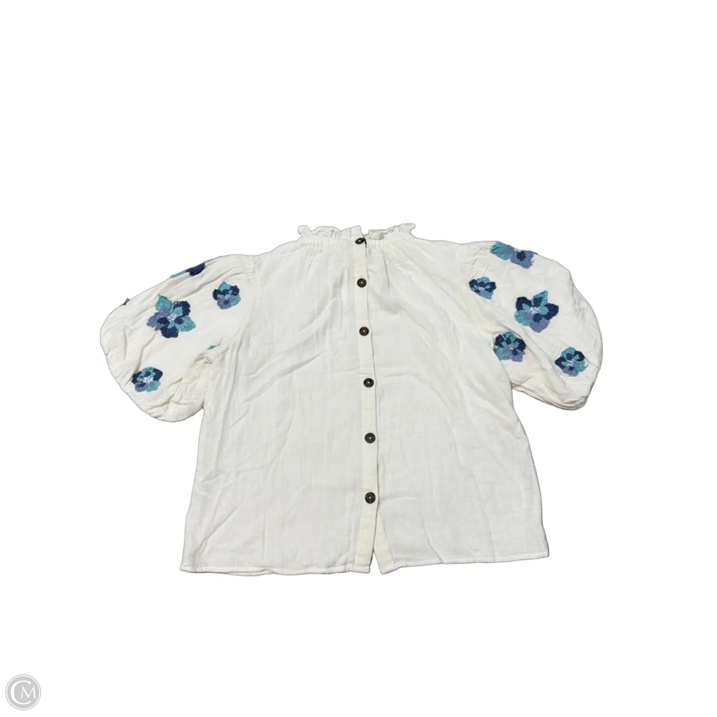 New! Top Short Sleeve By Thml In White, Size: L