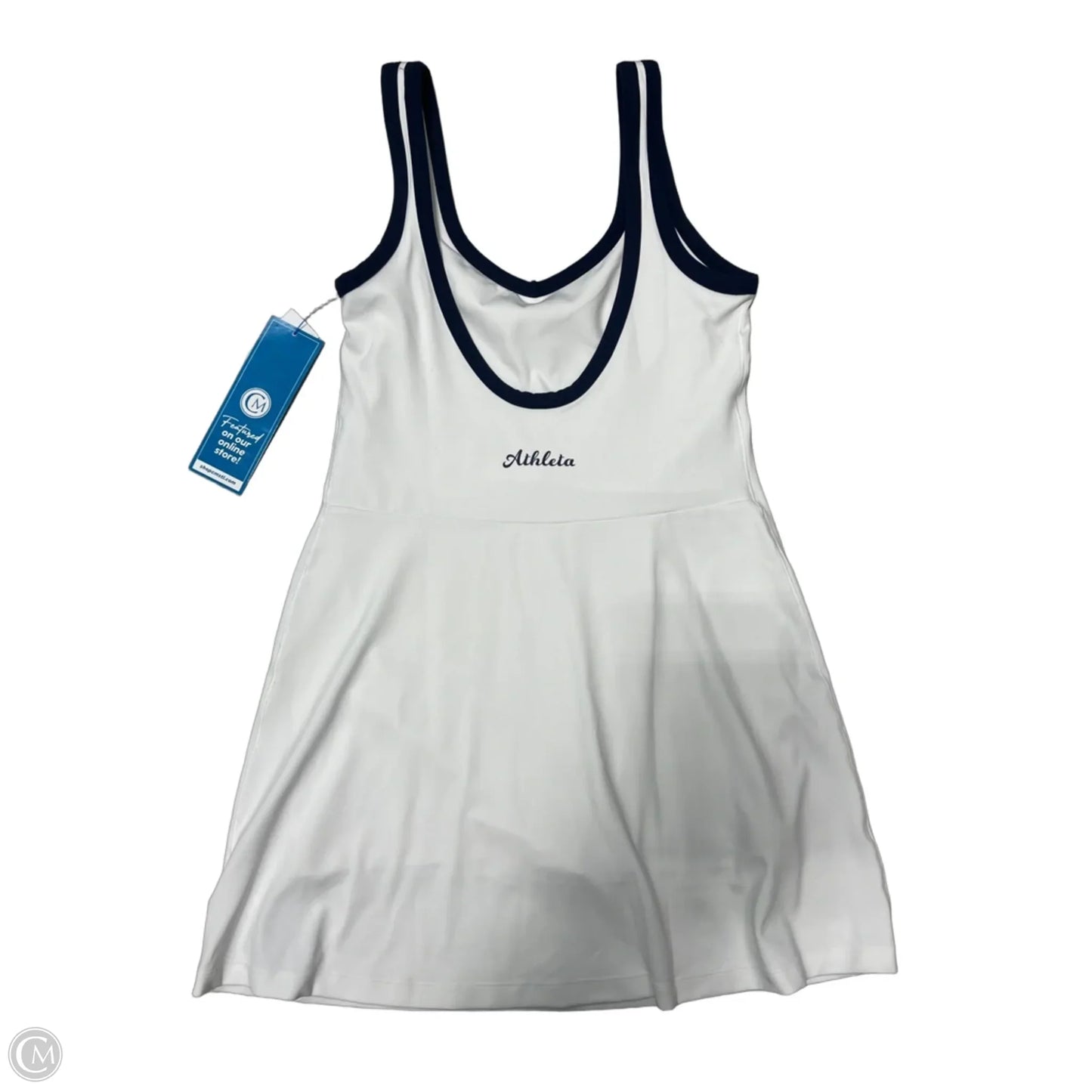 Athletic Dress By Athleta In White, Size: M