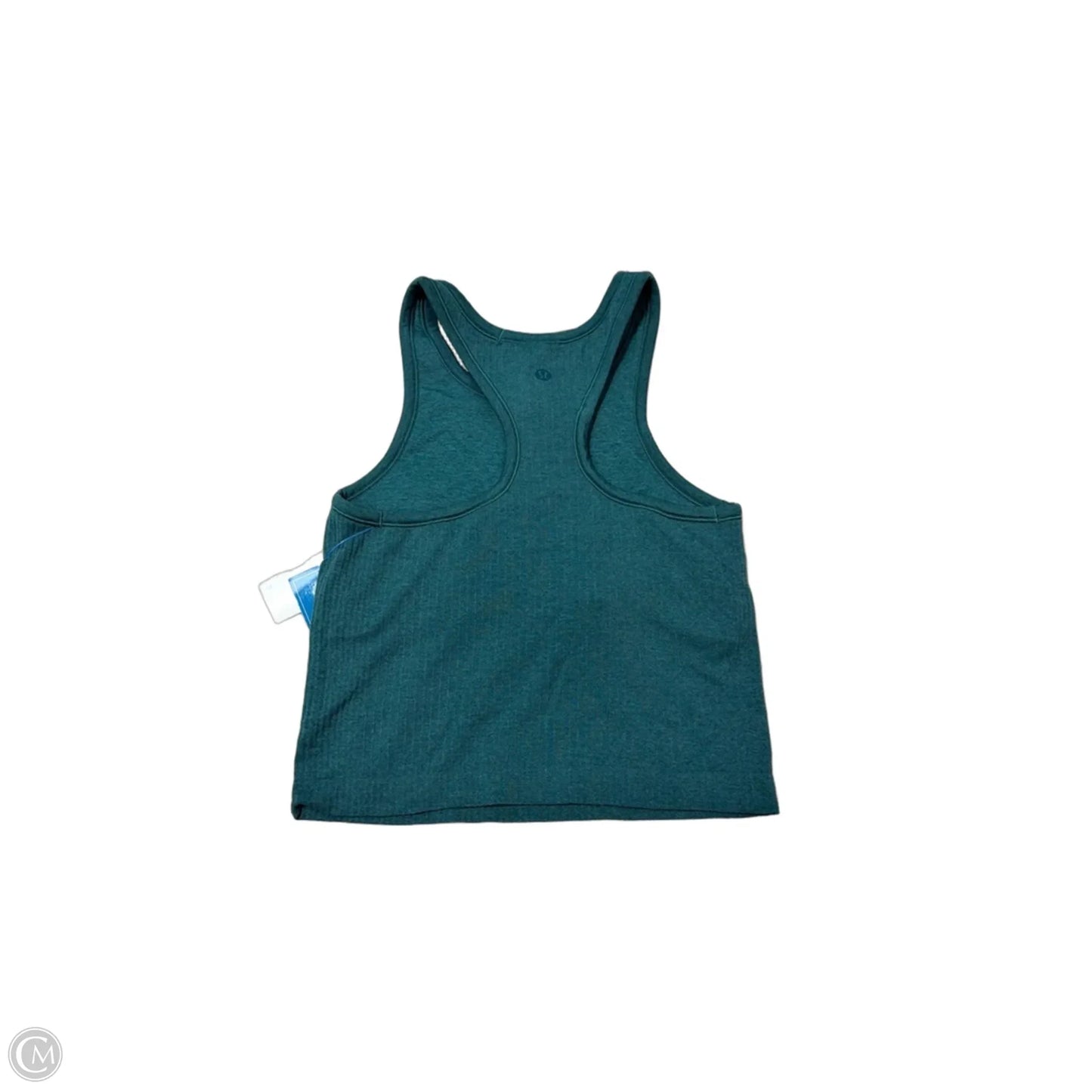Athletic Tank Top By Lululemon In Teal, Size: S