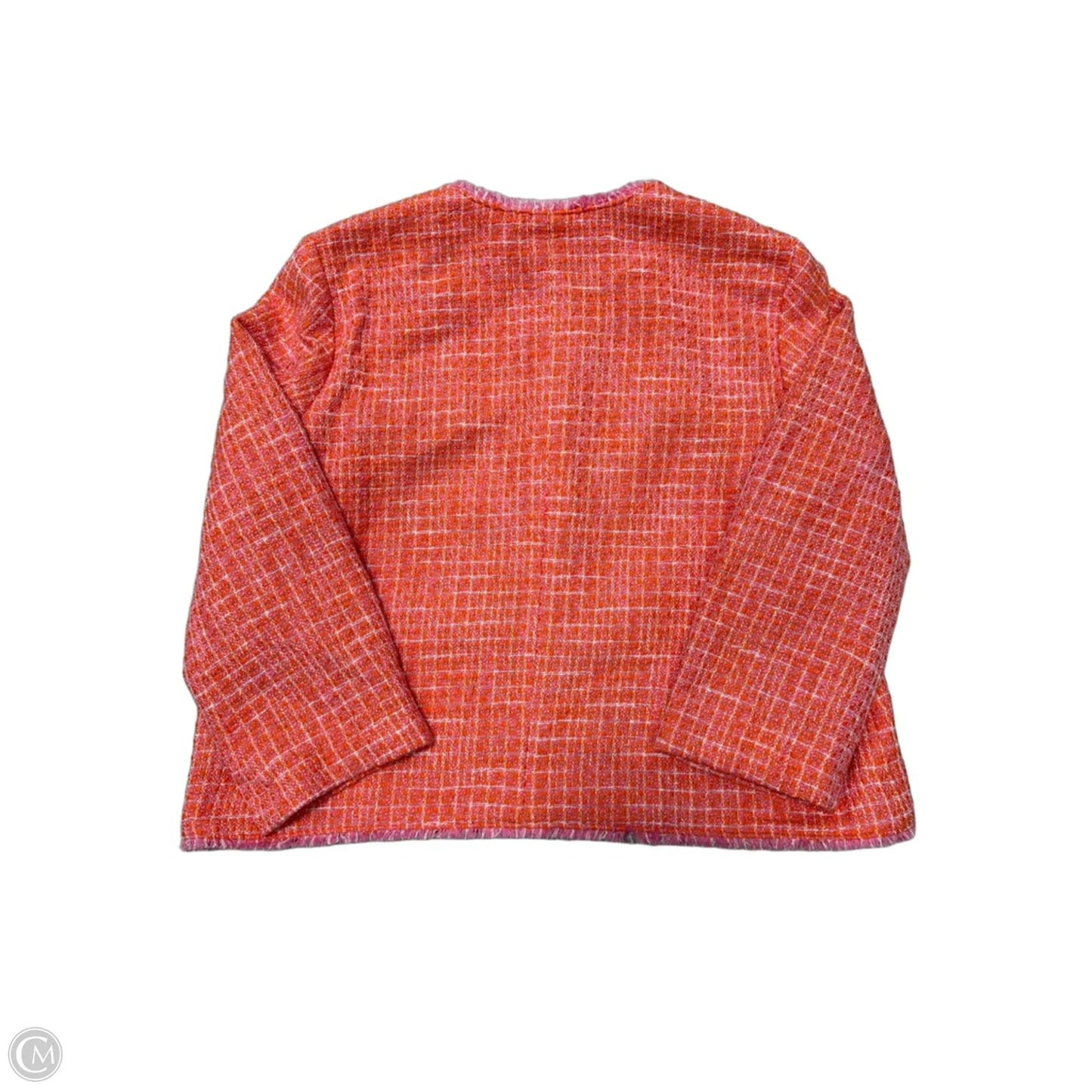 New! Blazer By J. Jill In Orange & Pink, Size: Lp