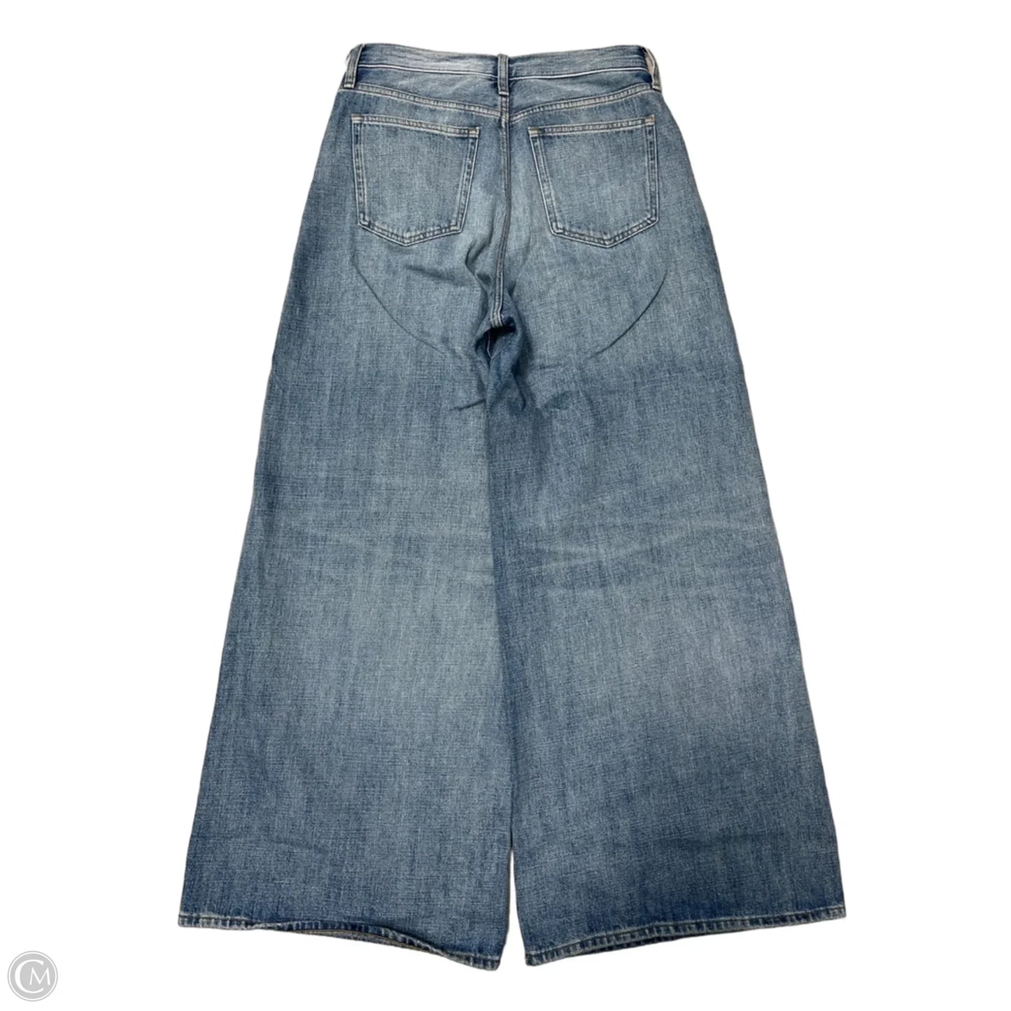 Jeans Wide Leg By J. Crew In Blue Denim, Size: 8