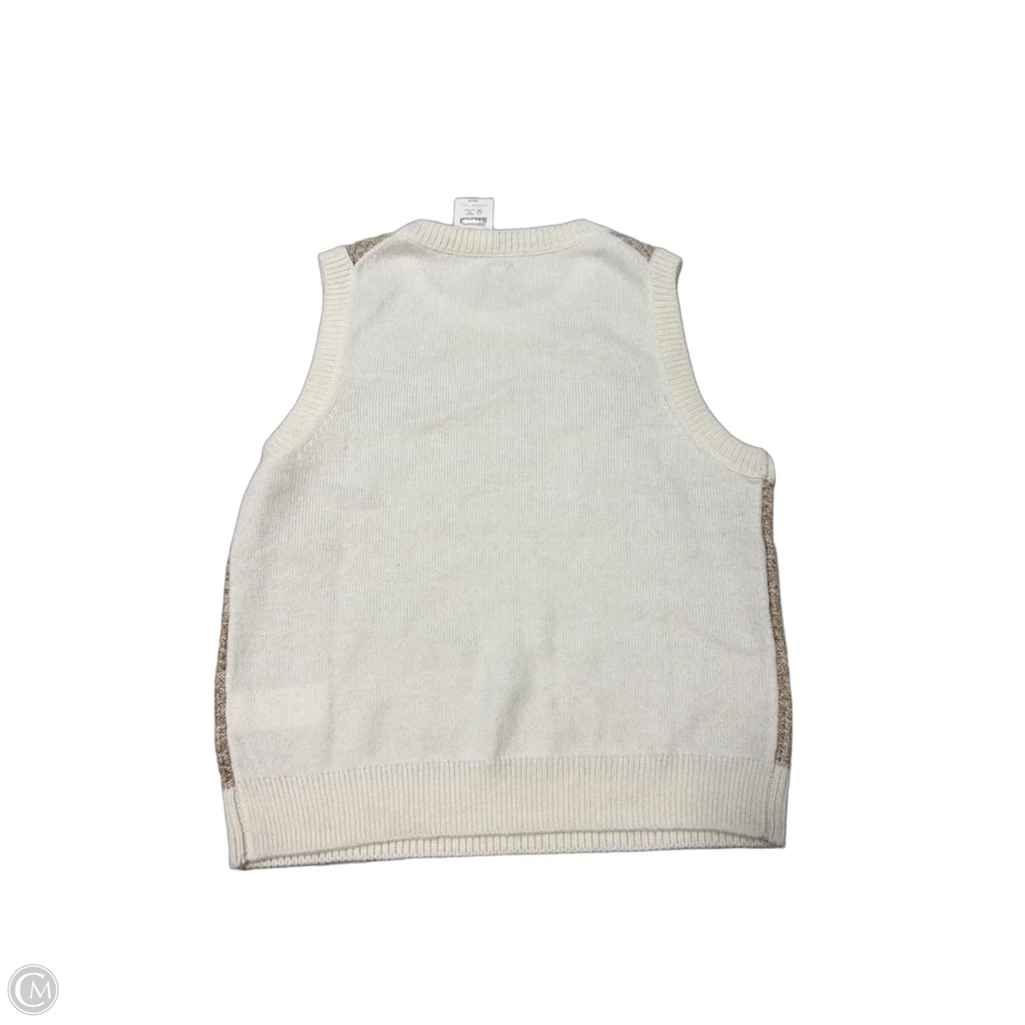 New! Vest Sweater By J. Crew In Beige, Size: S
