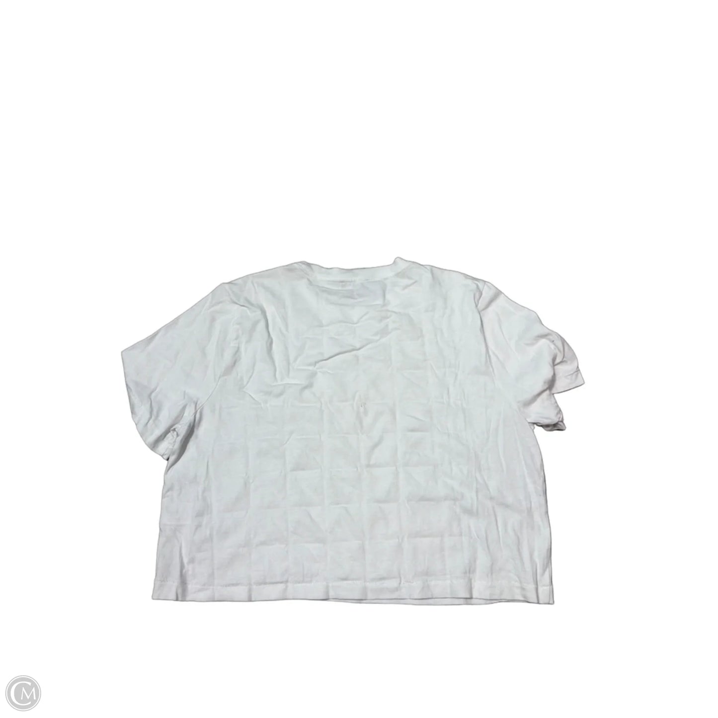 Top Short Sleeve By J. Crew In White, Size: L