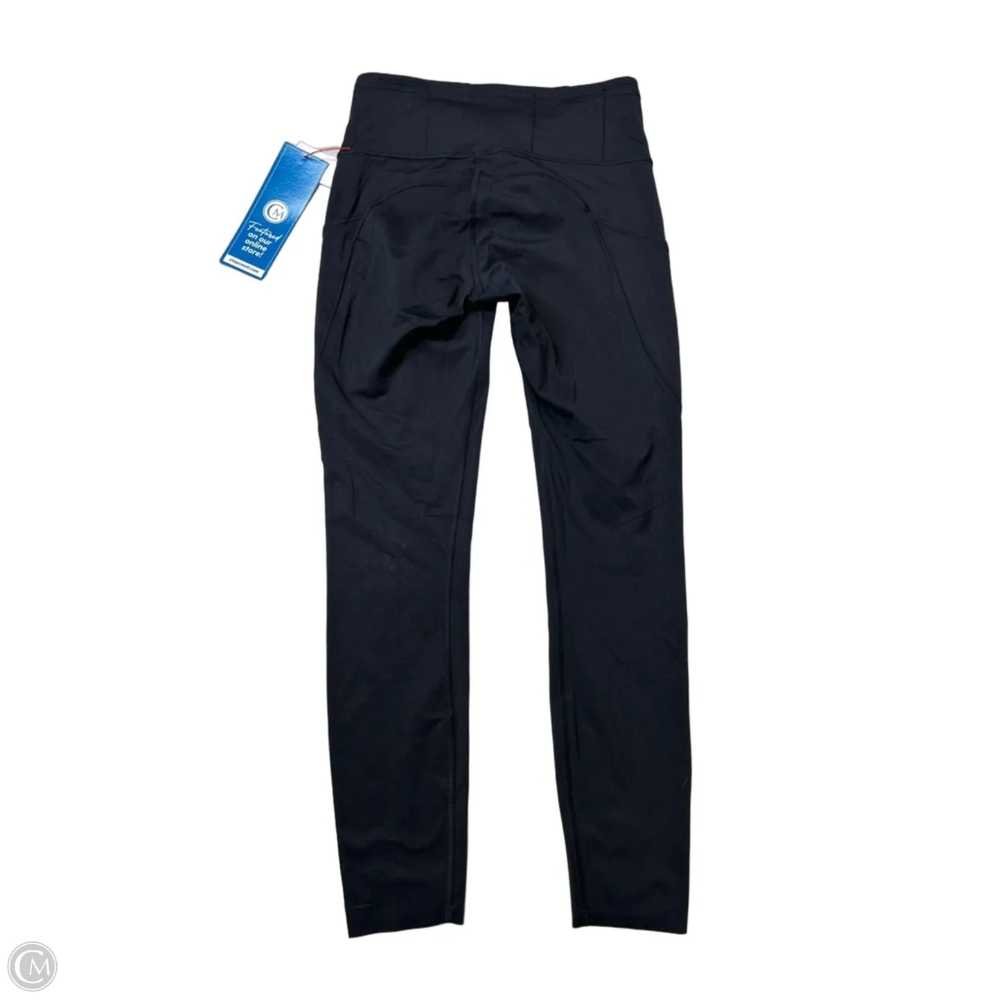 Athletic Leggings By Lululemon In Black, Size: 4