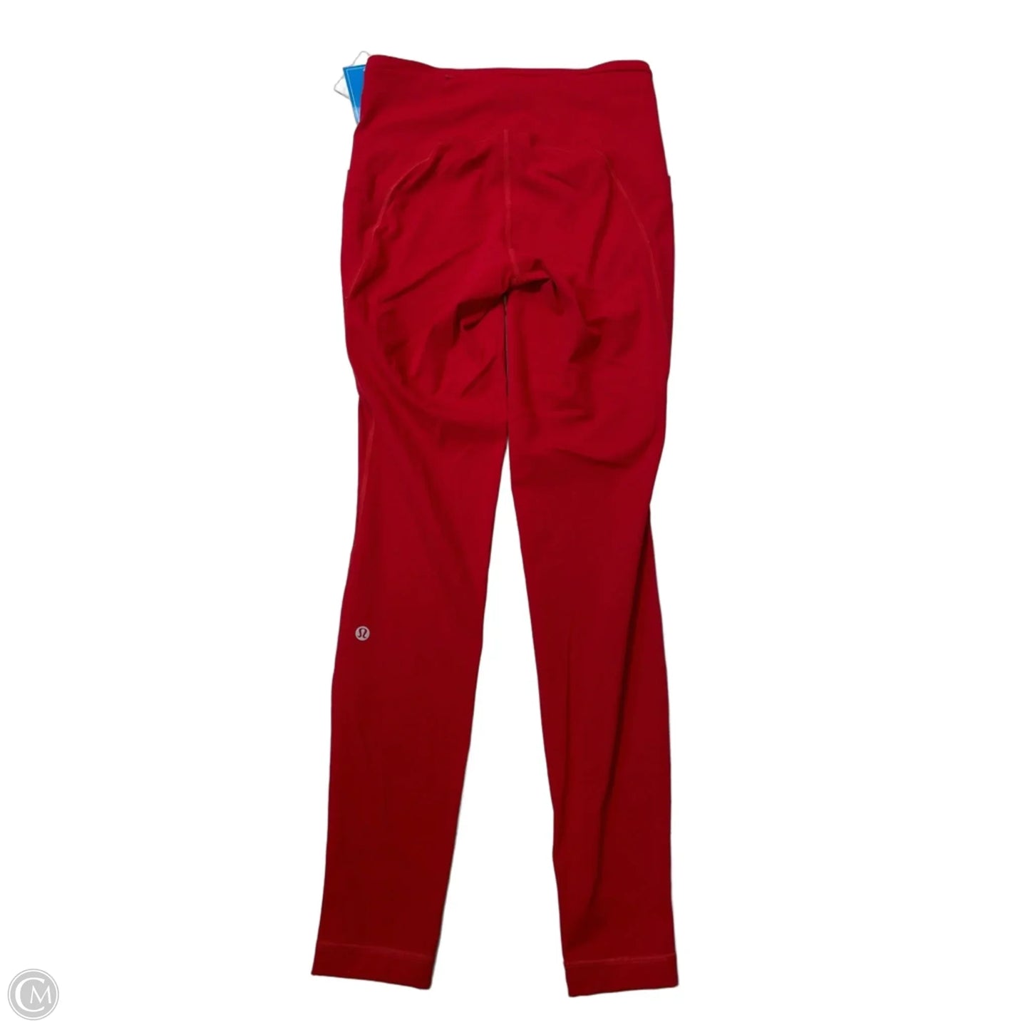 Athletic Leggings By Lululemon In Red, Size: 6