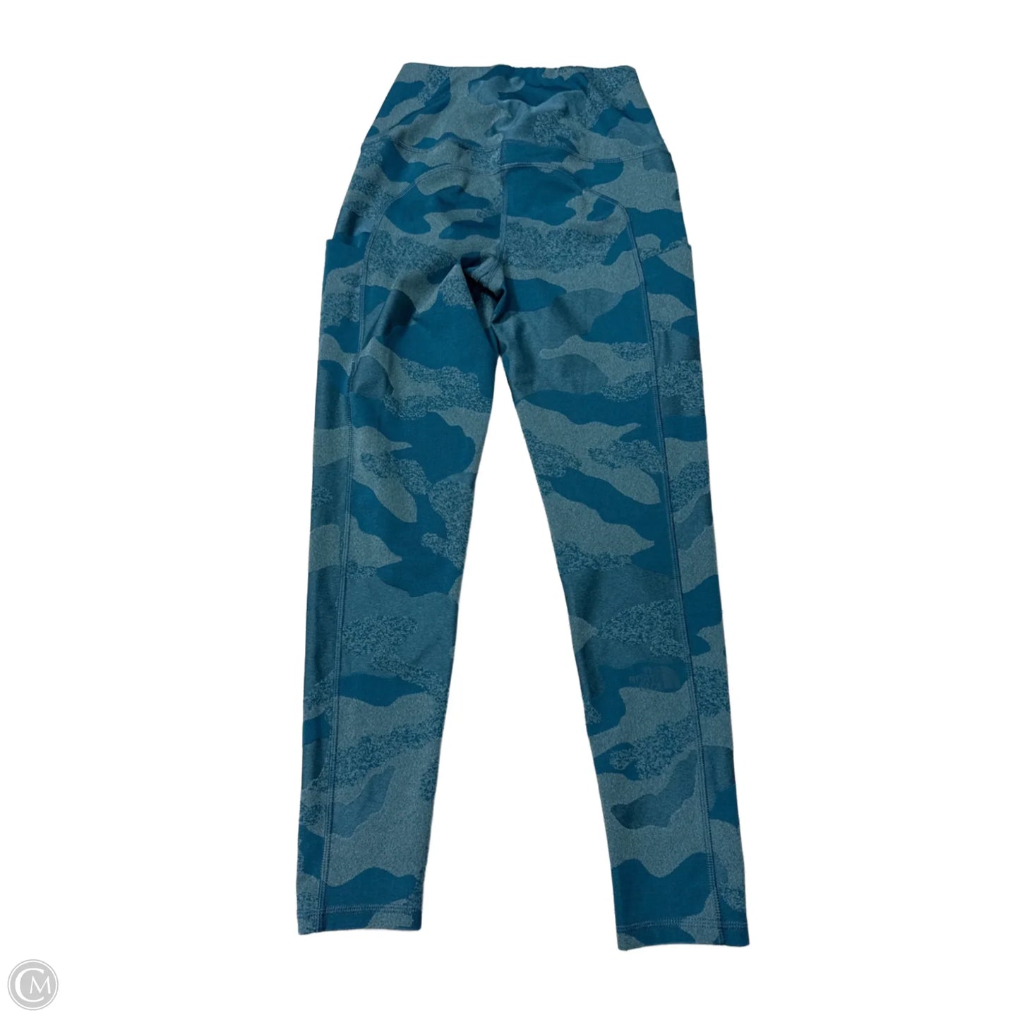 Athletic Leggings By The North Face In Blue, Size: S