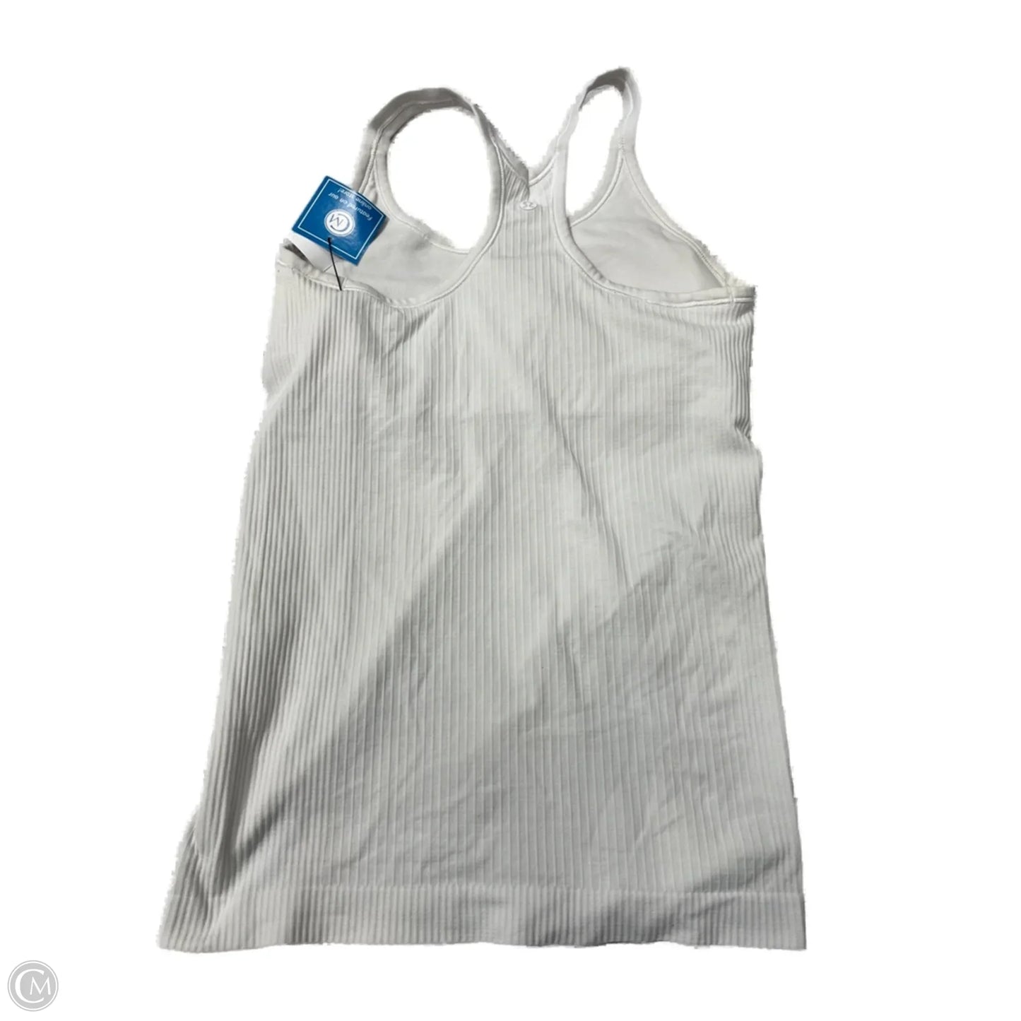 Athletic Tank Top By Lululemon In White, Size: S