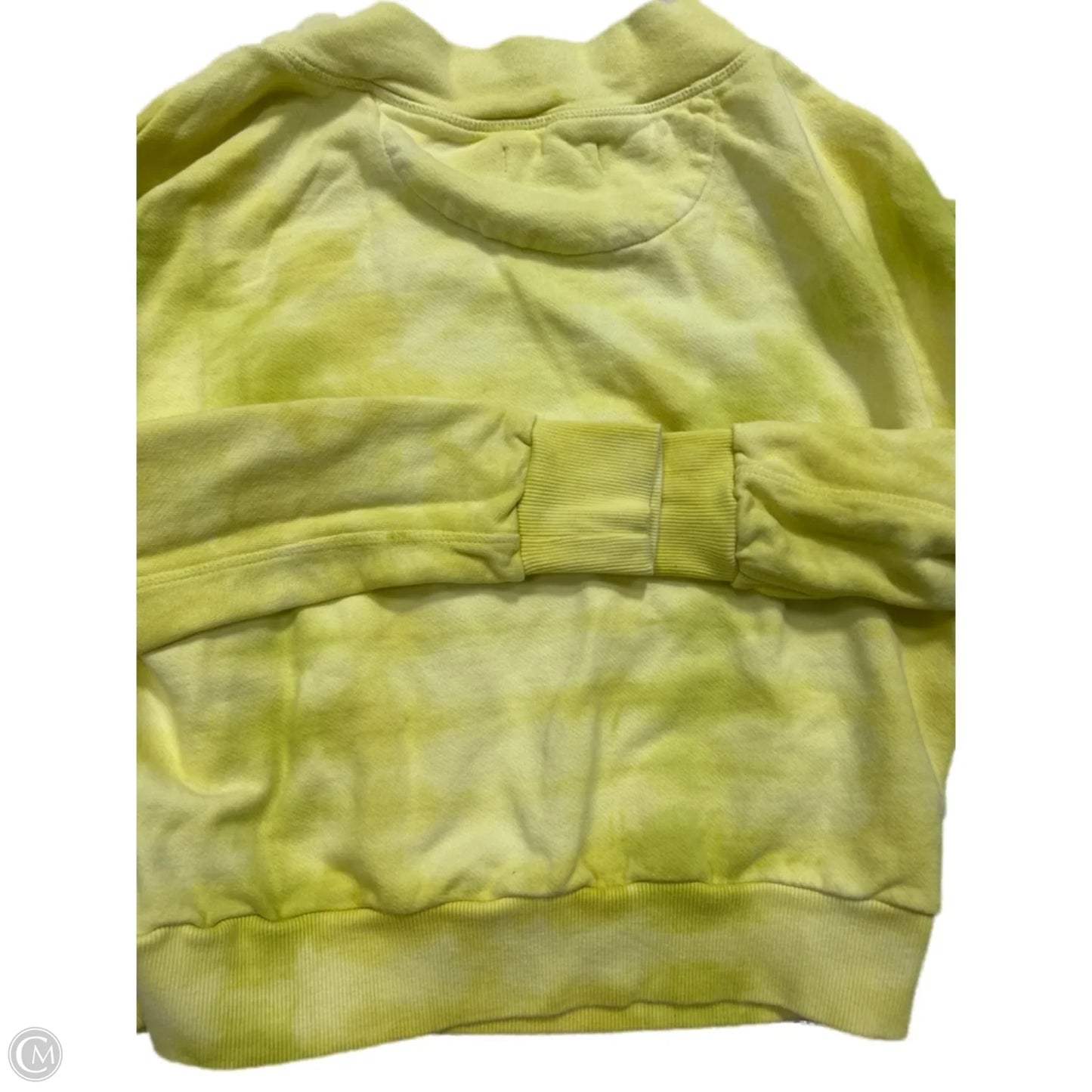 Top Long Sleeve By Pilcro In Yellow, Size: S