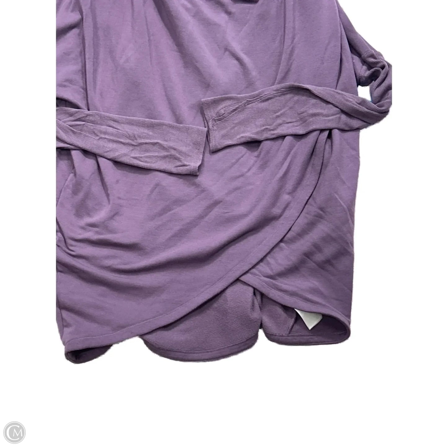 Athletic Sweatshirt Hoodie By Athleta In Purple, Size: M