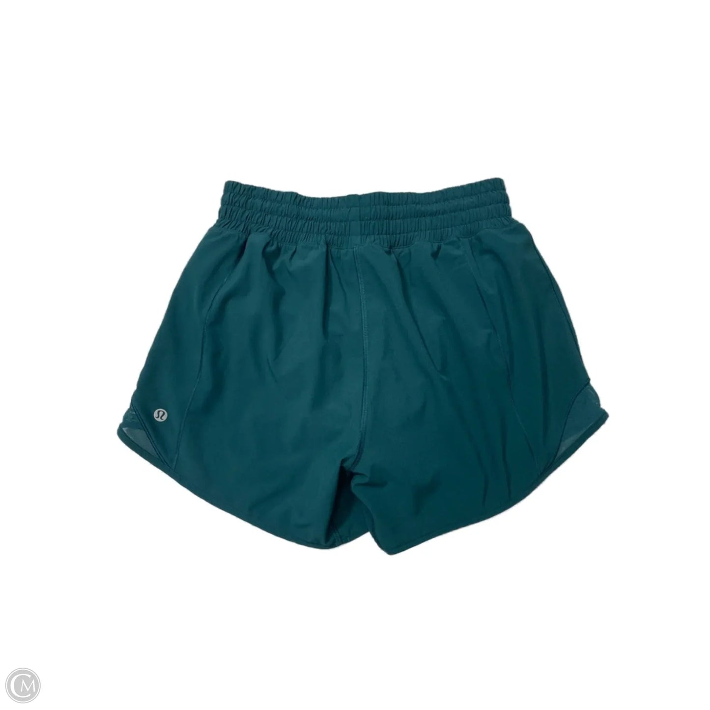 Athletic Shorts By Lululemon In Green, Size: 4