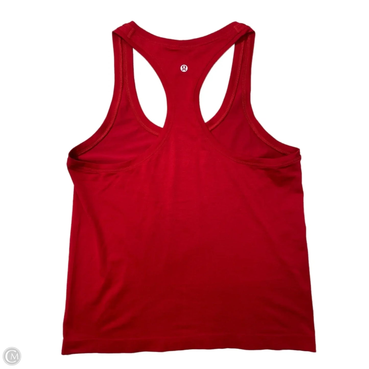 Athletic Tank Top By Lululemon In Red, Size: M