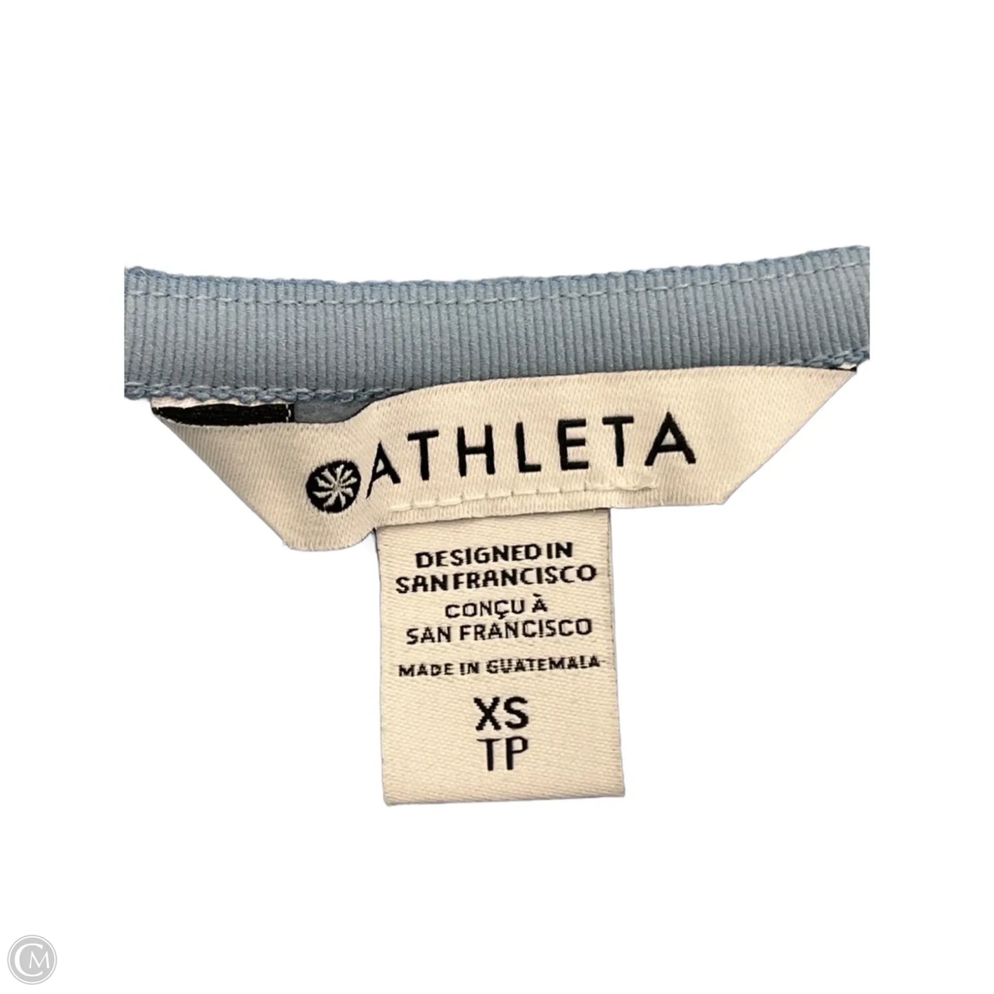 Athletic Jacket By Athleta In Blue, Size: Xs