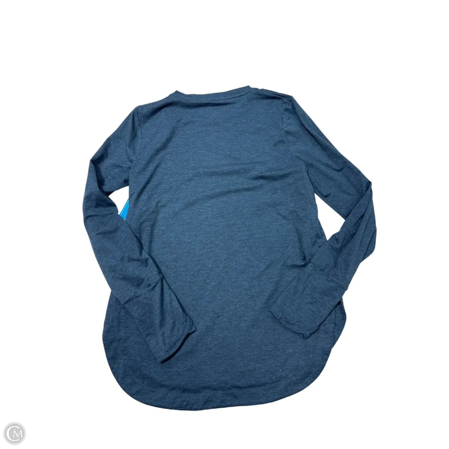 Athletic Top Long Sleeve Crewneck By Athleta In Blue, Size: M