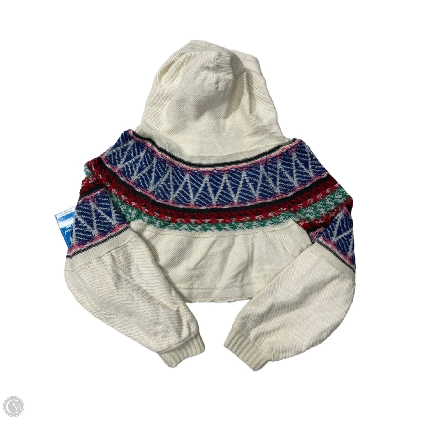 Sweatshirt Hoodie By Free People In Cream, Size: S